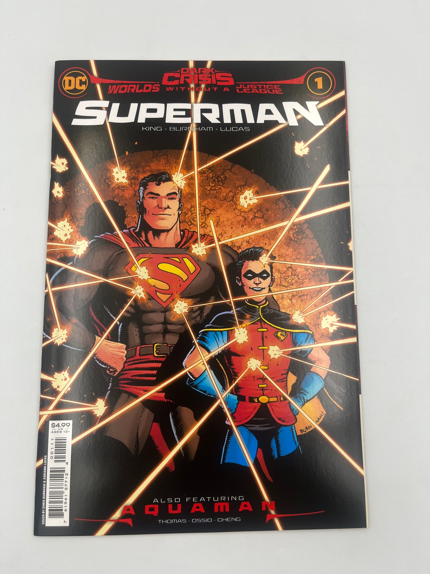 Dark Crisis worlds without a Justice league Superman #1