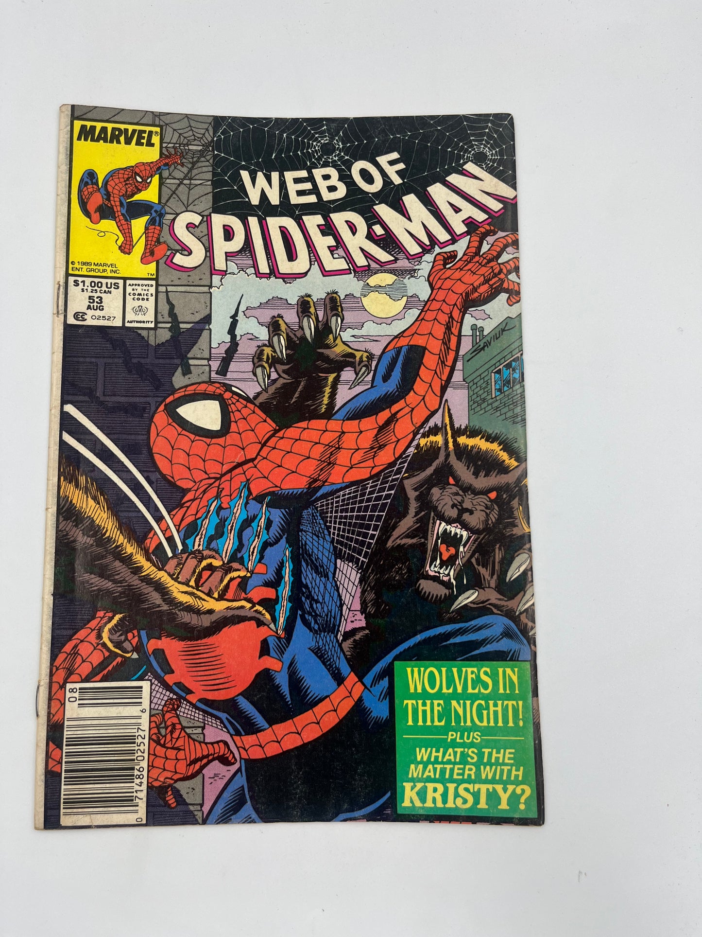 Web Of Spider-man #53