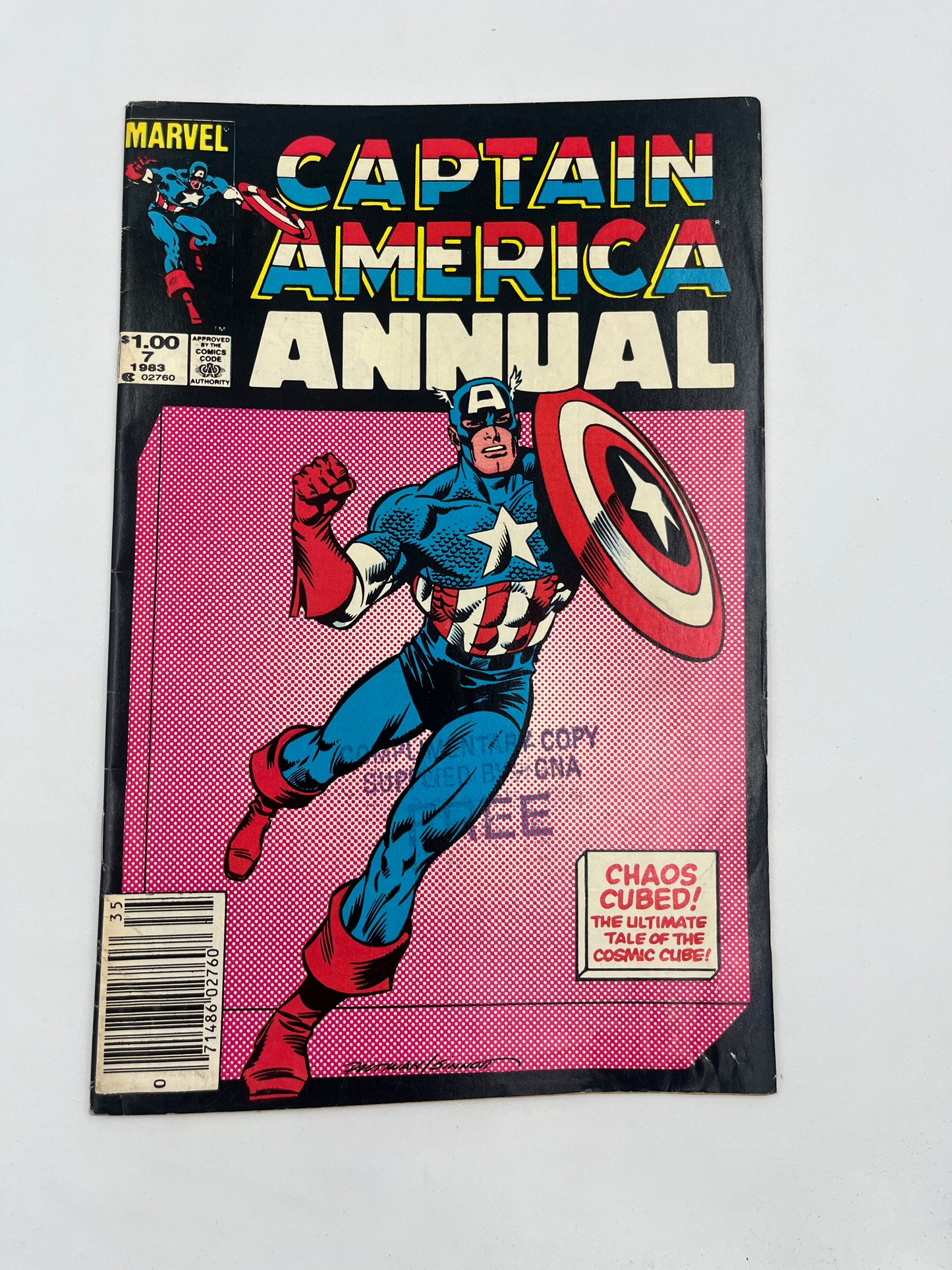 Captain America annual #7