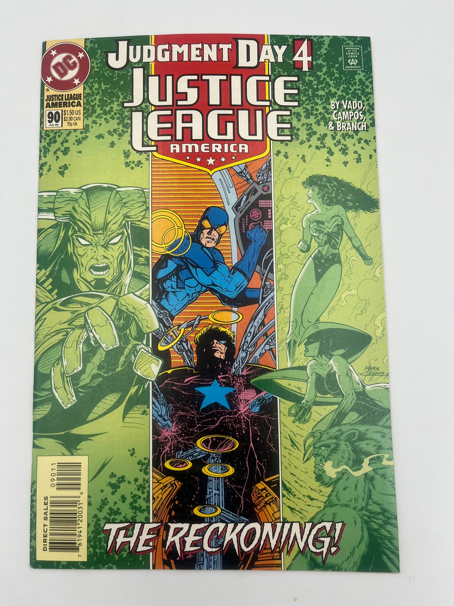 Justice League America #90