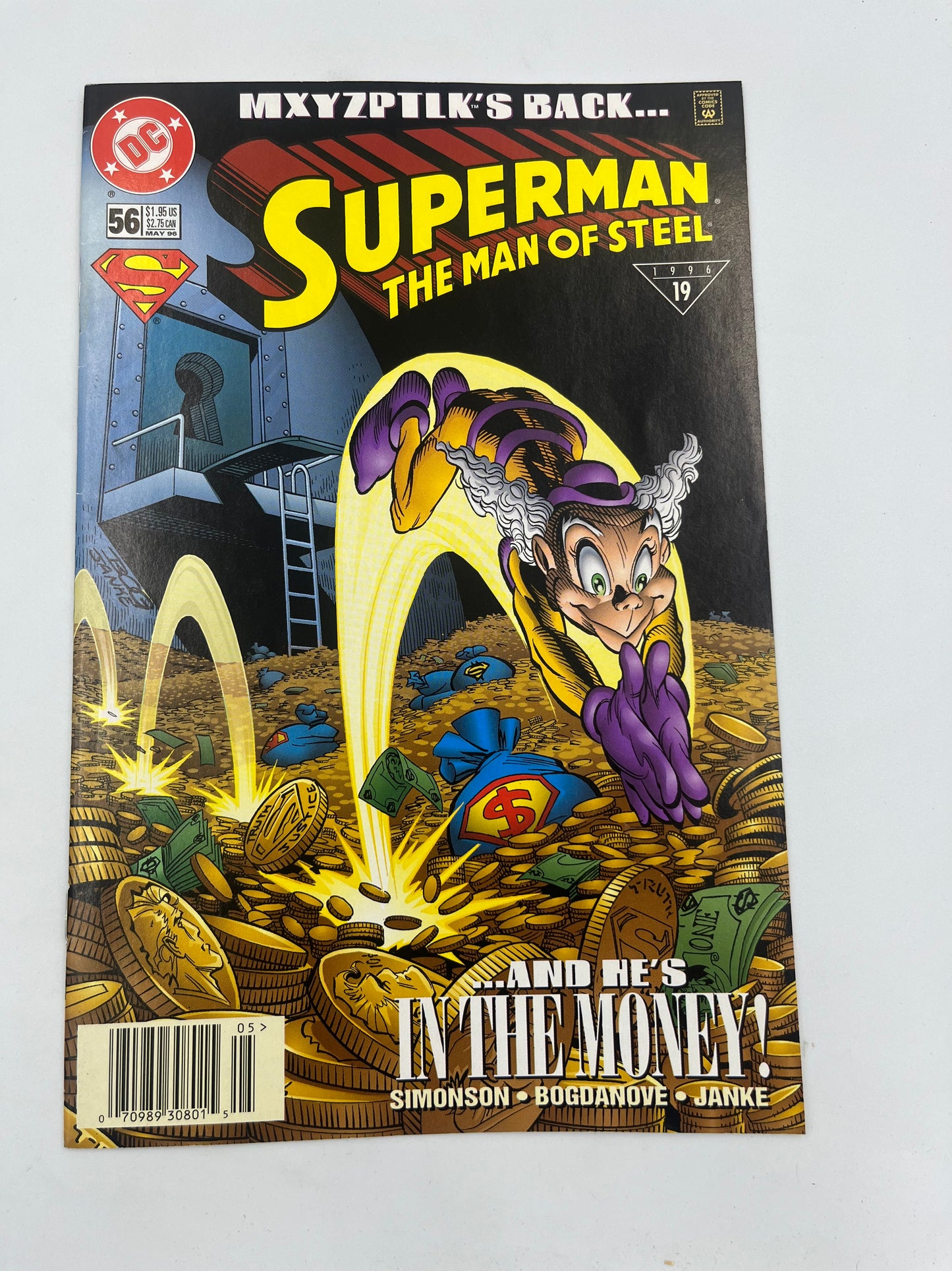 Superman man of steel #56