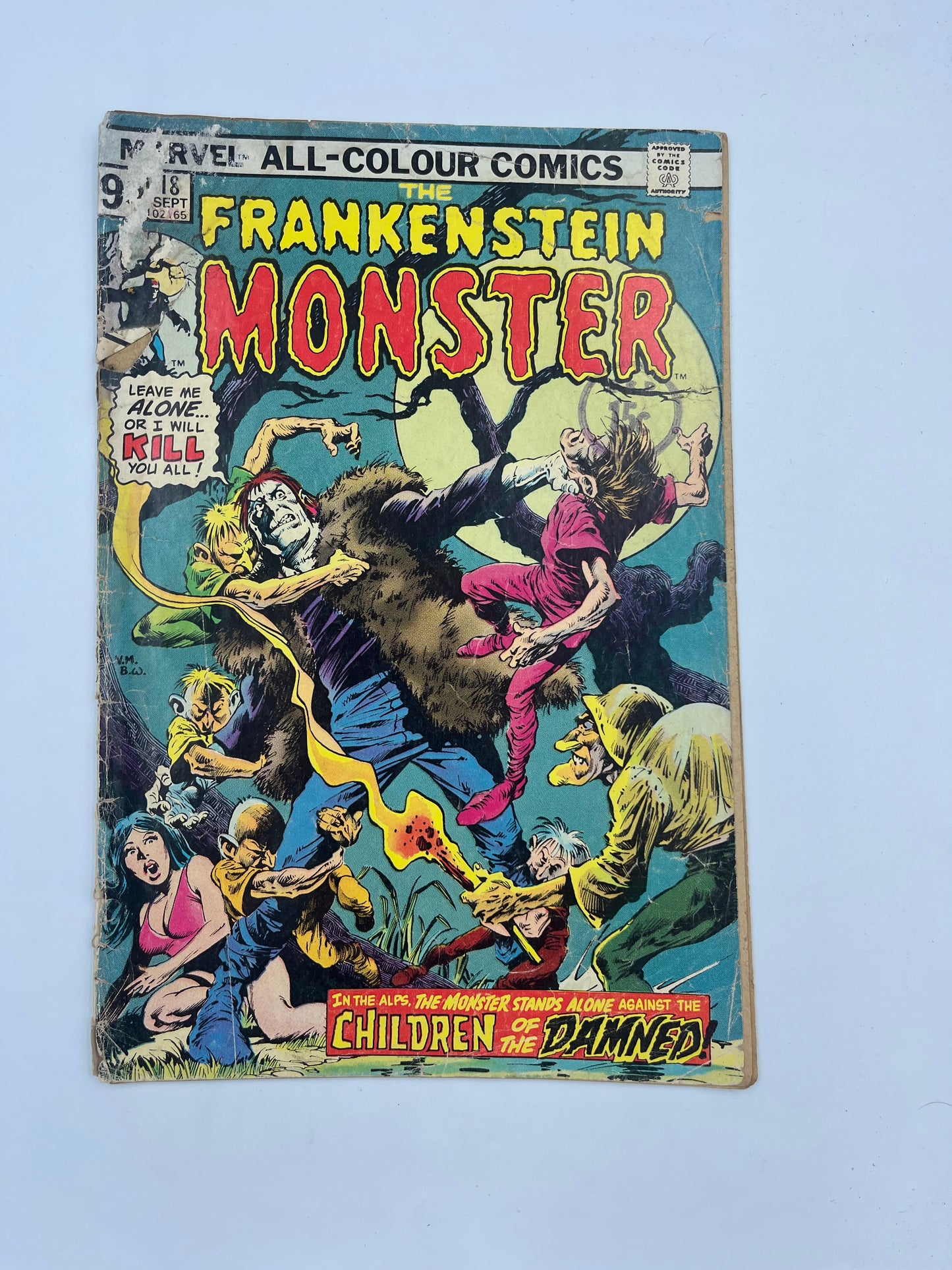 The monster of Frankenstein #18