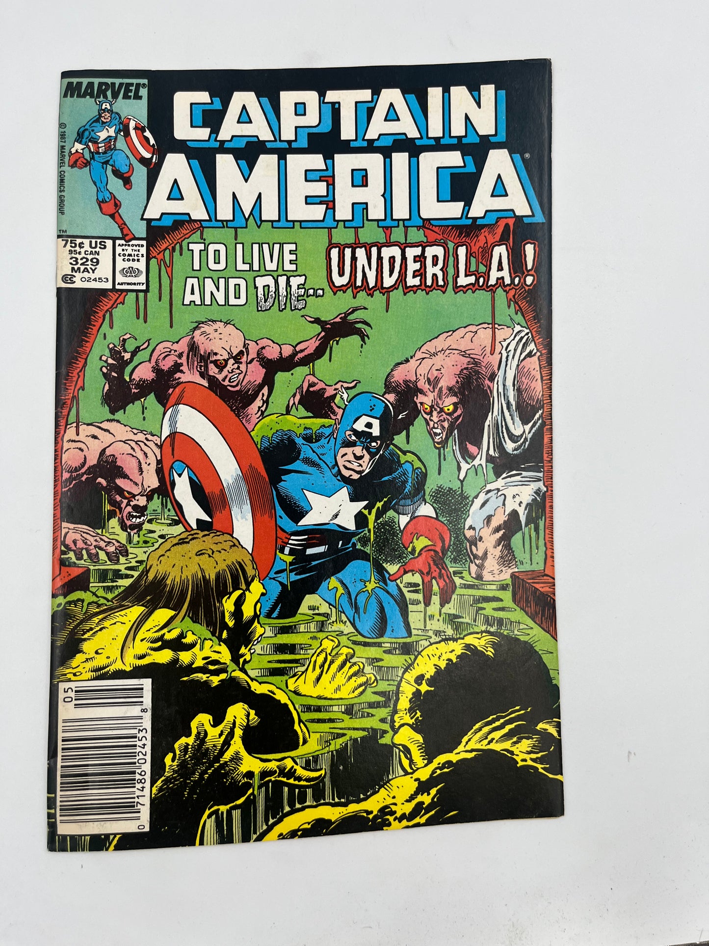 Captain America #329