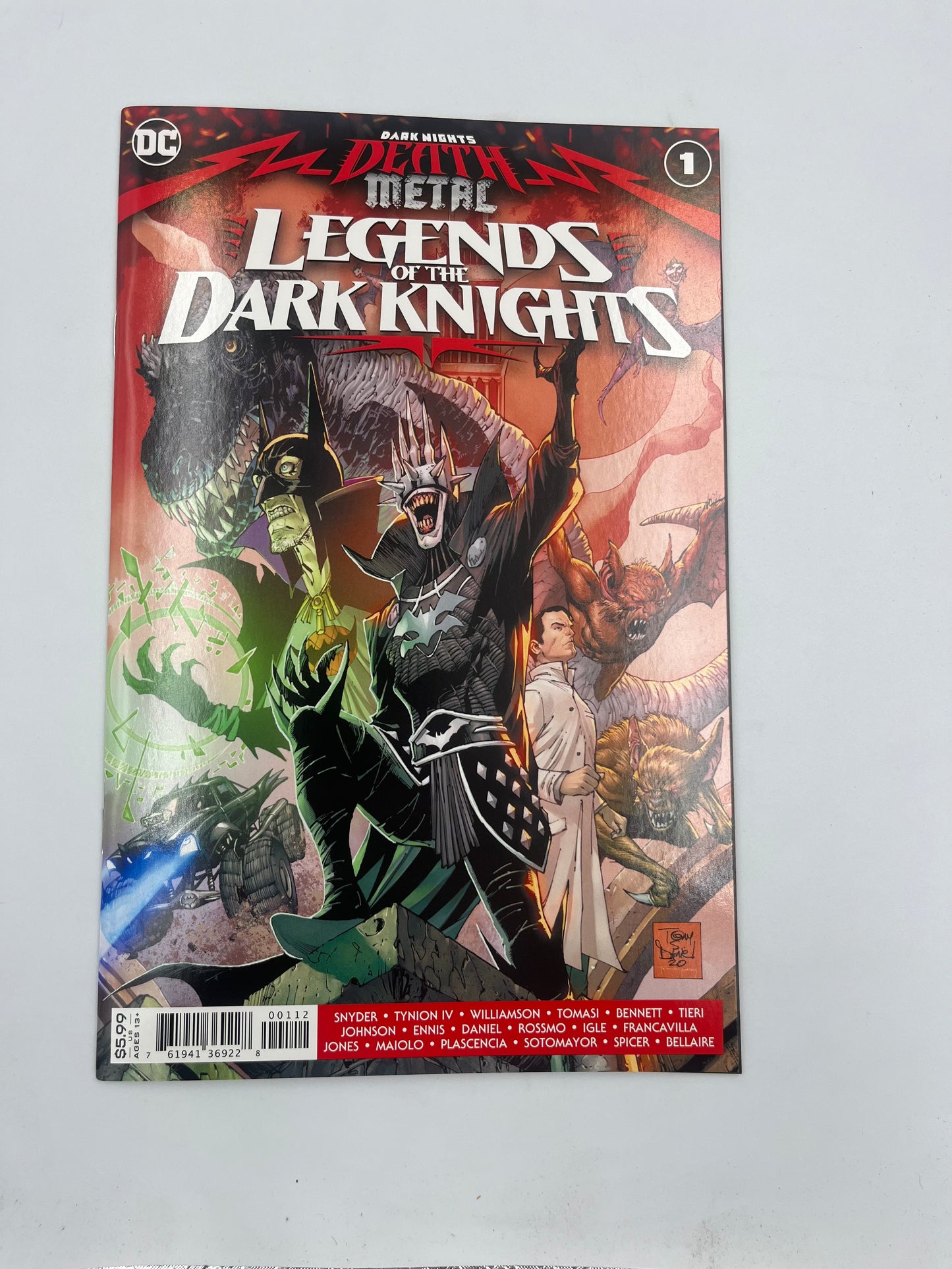 Death metal legends of the dark knight #1