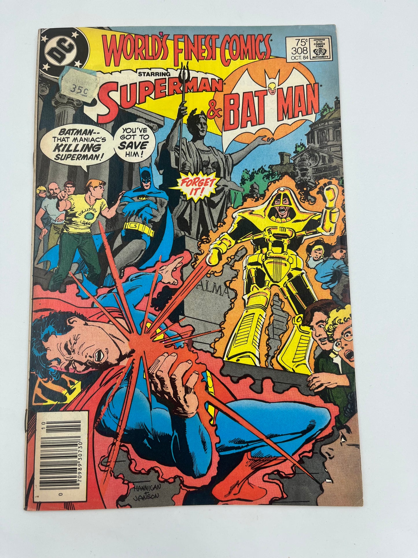 Worlds finest Comics #308