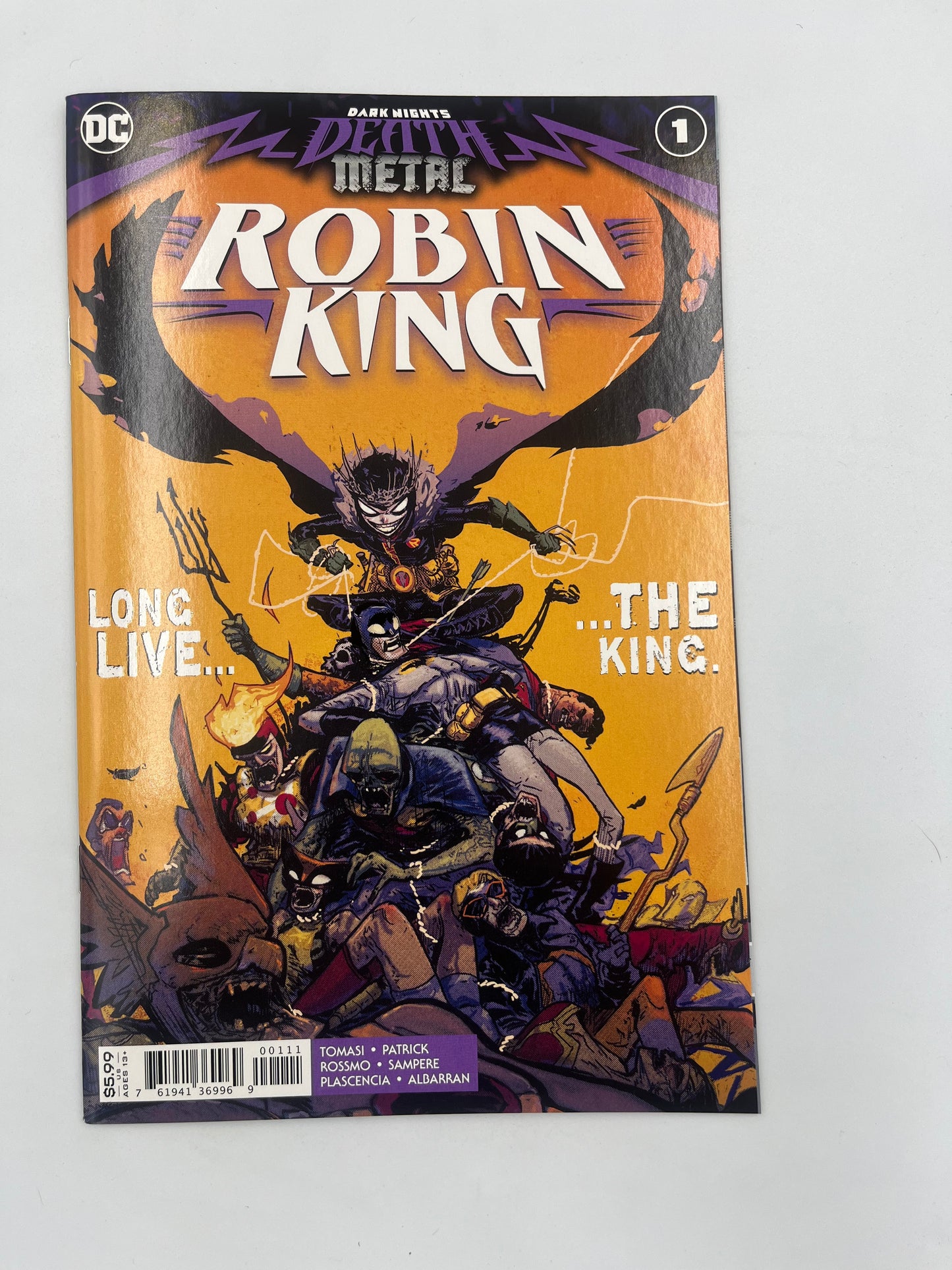 Dark Knights Death Metal Robin king #1
