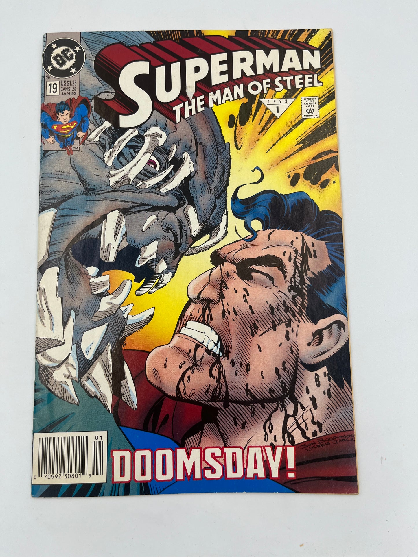 Superman man of steel #19