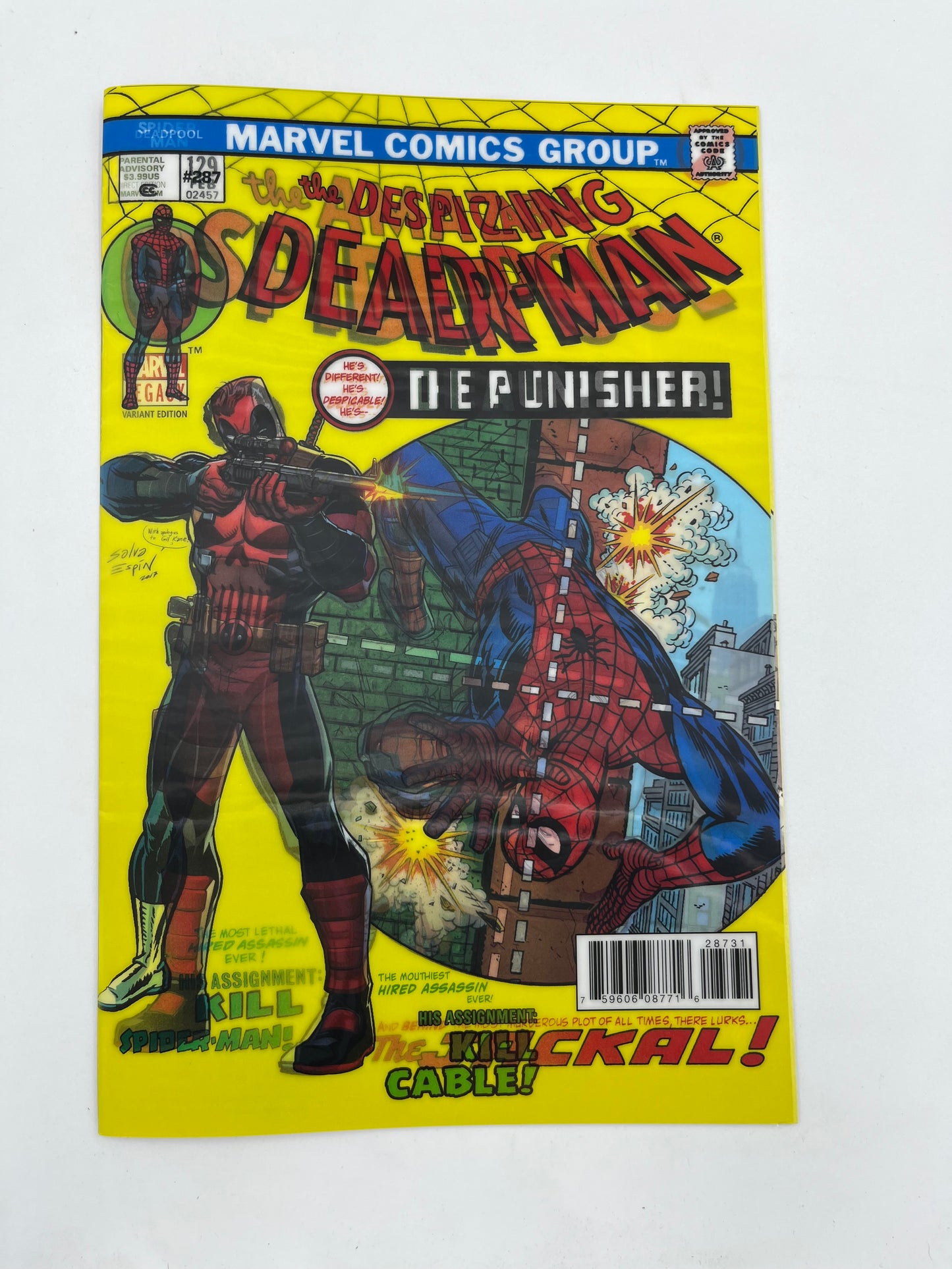 Despicable Deadpool #287 Lenticular