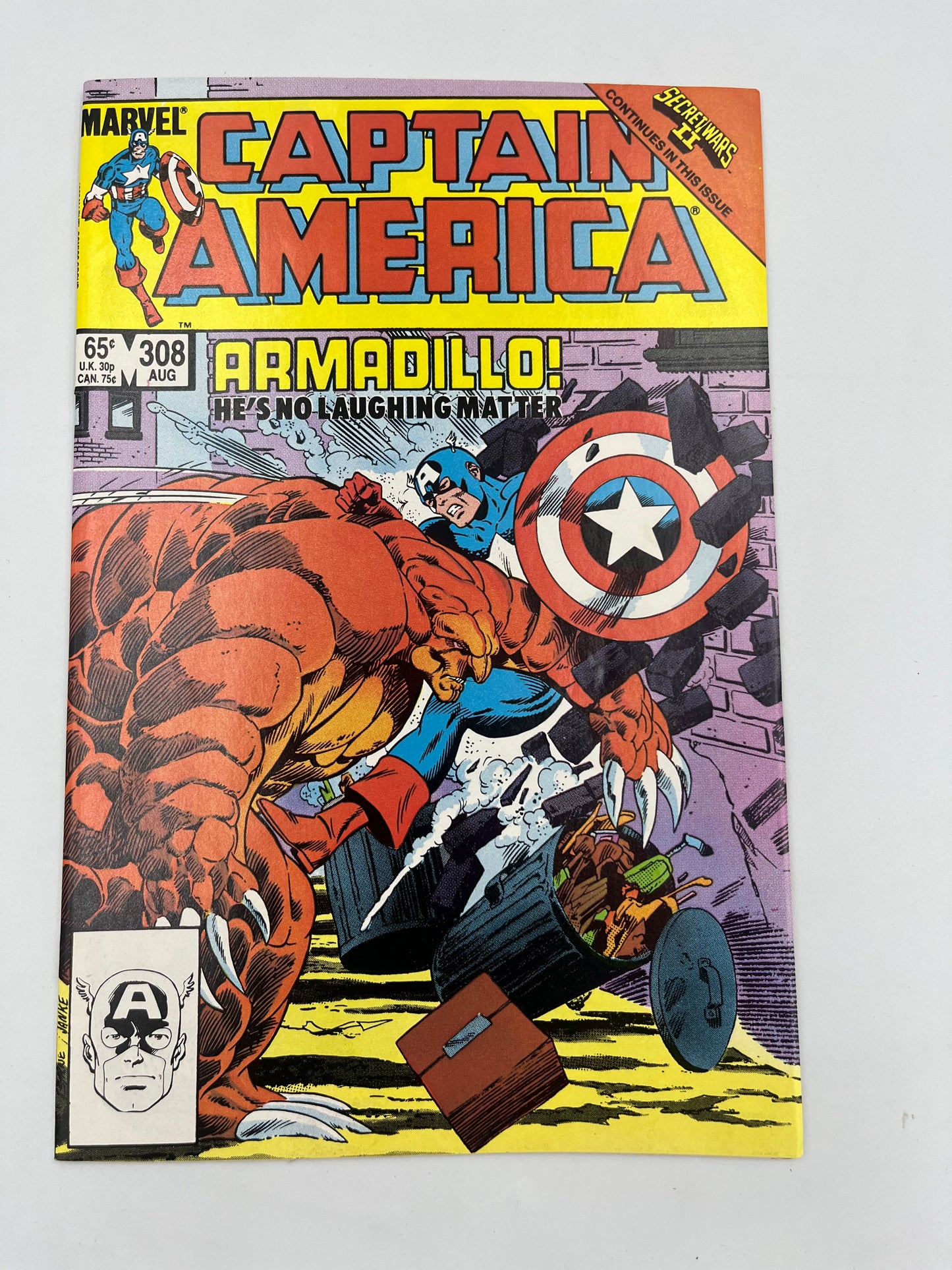 Captain america #308
