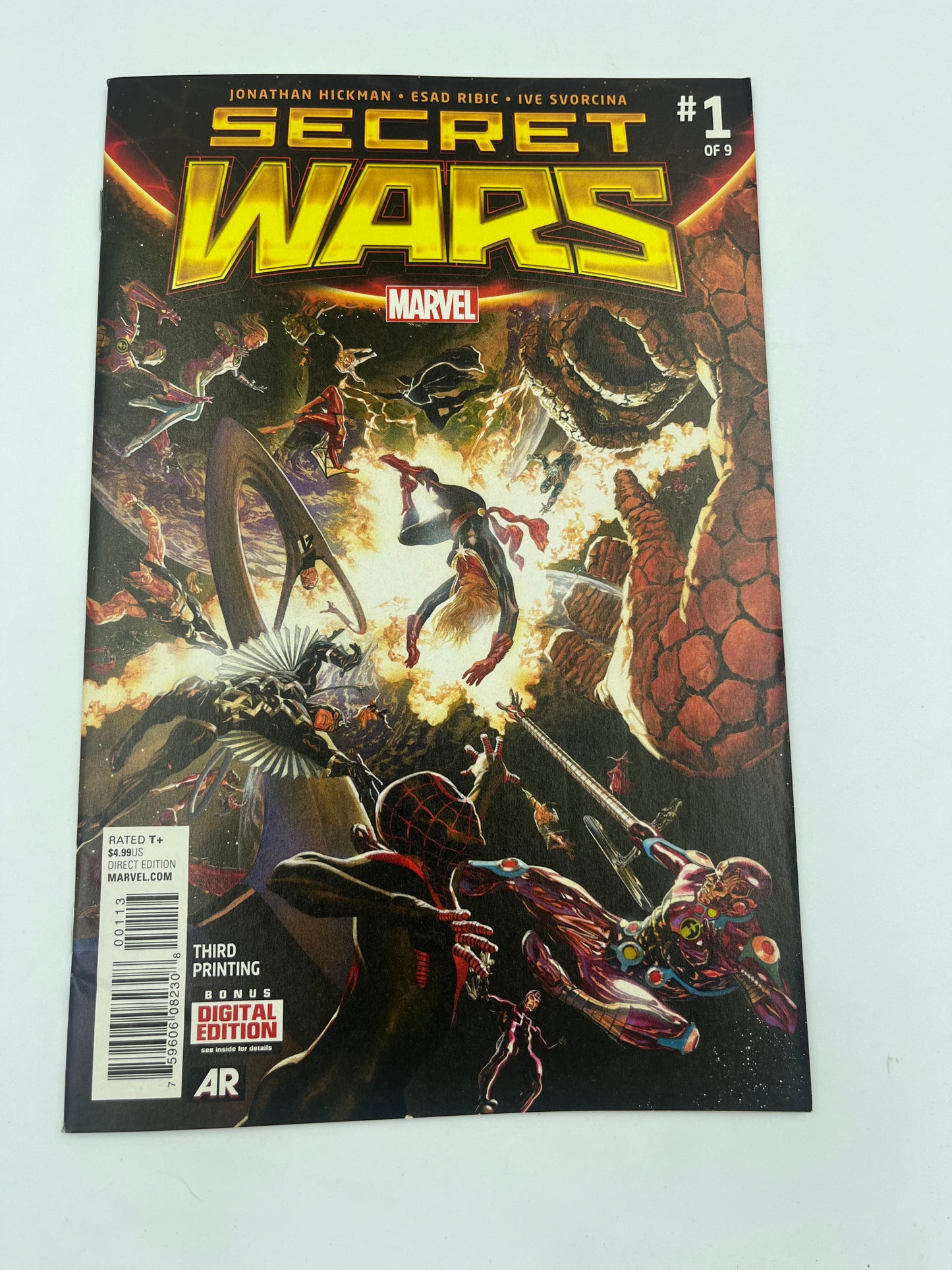 Secret Wars #1 3rd print