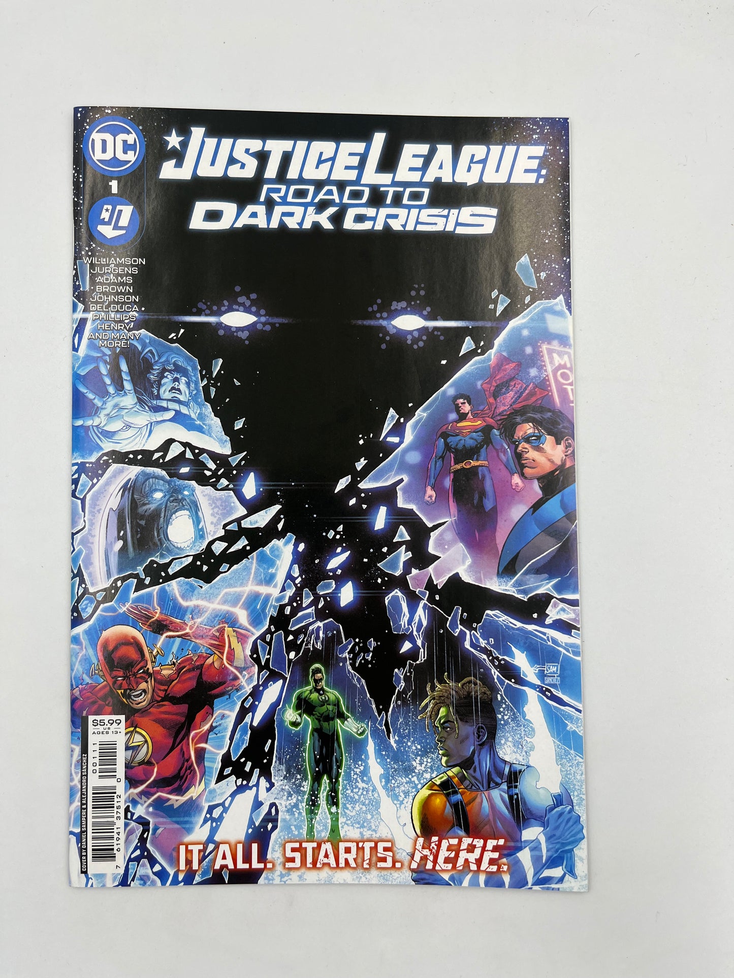Justice league road to dark crisis #1