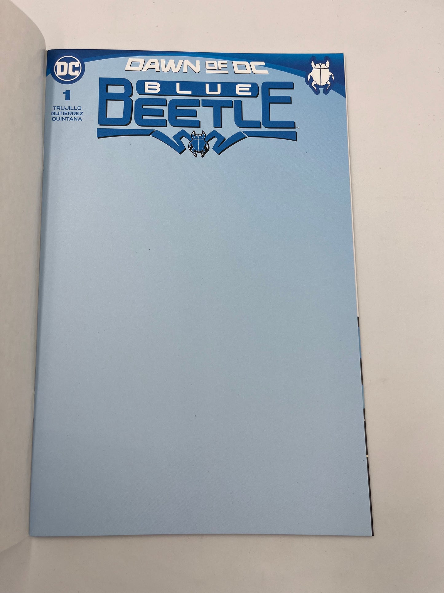 Blue beetle #1