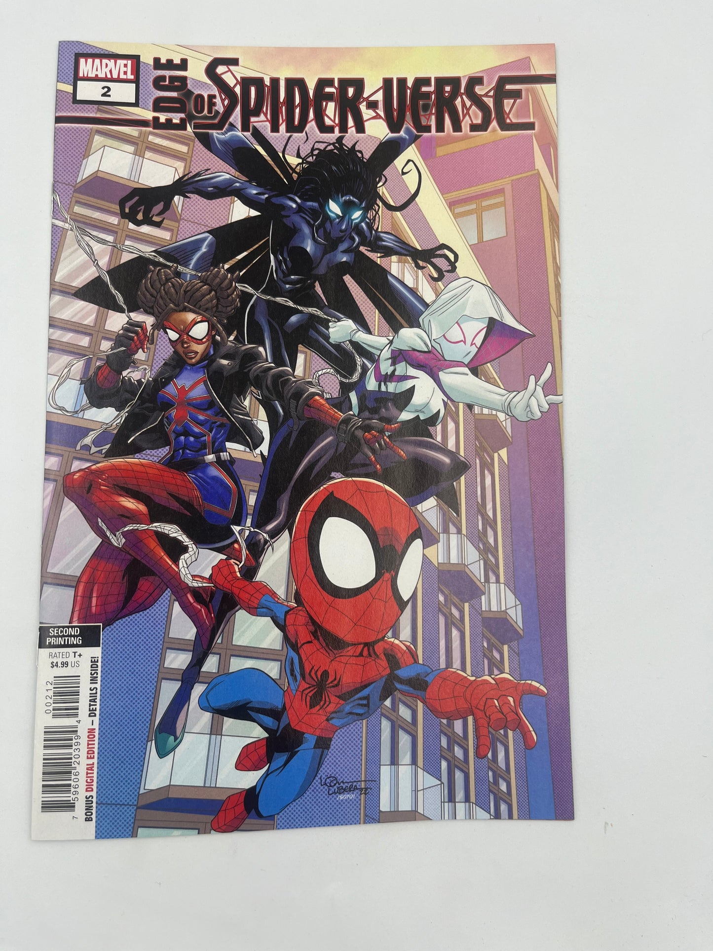Edge of spierverse #2 2nd print