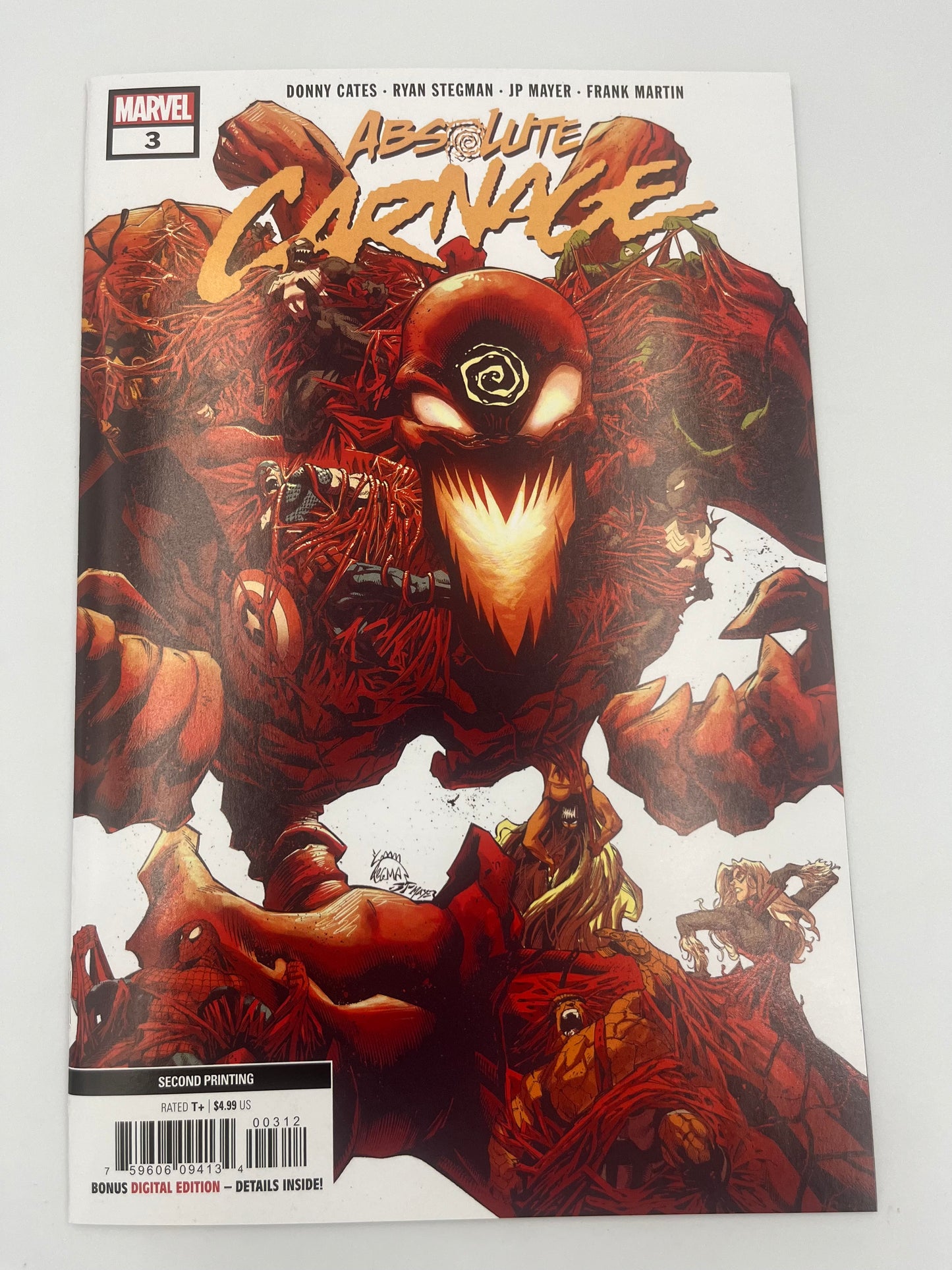 Absolute Carnage #3 2nd print