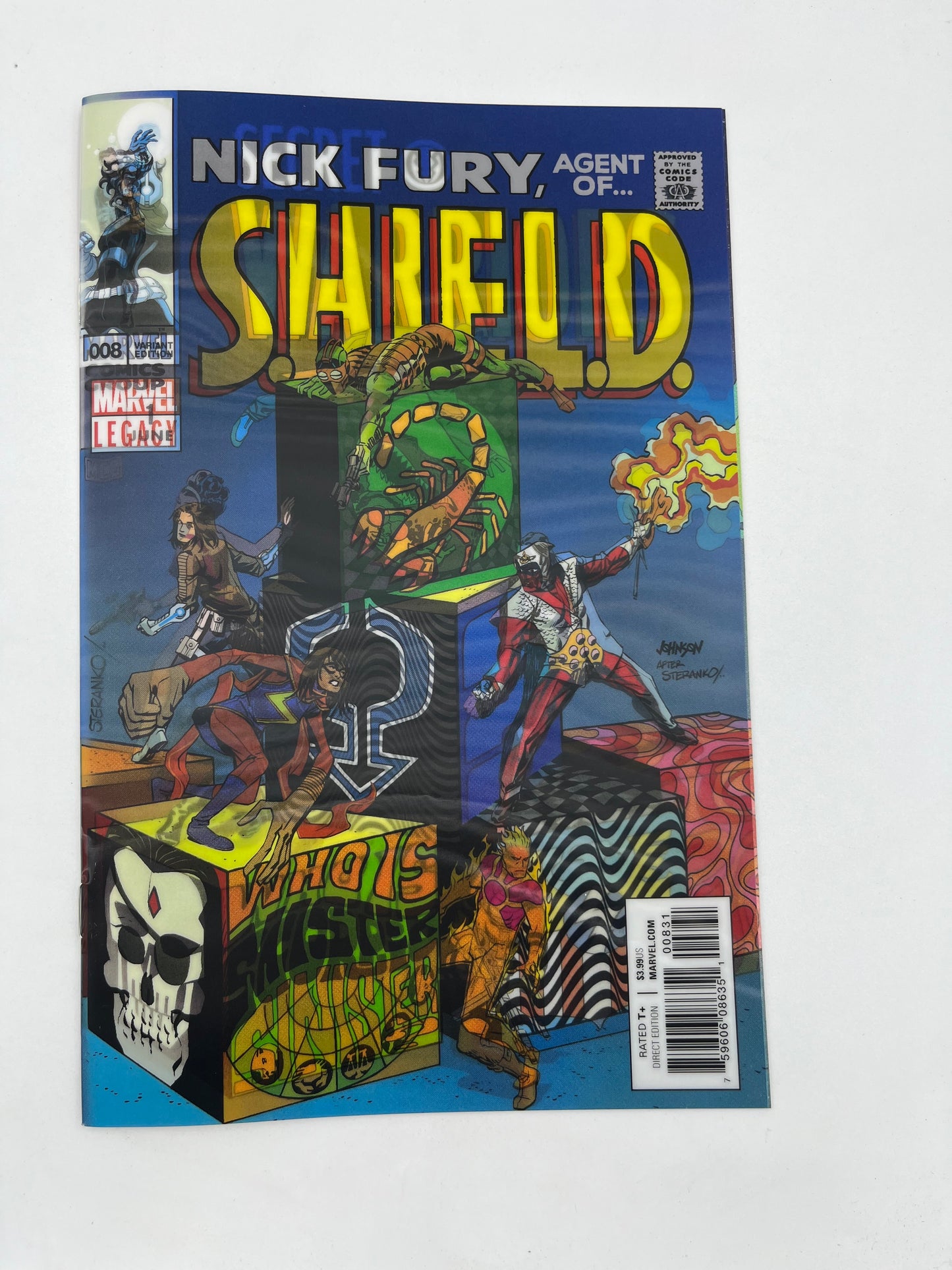 Secret warriors #8 Lenticular