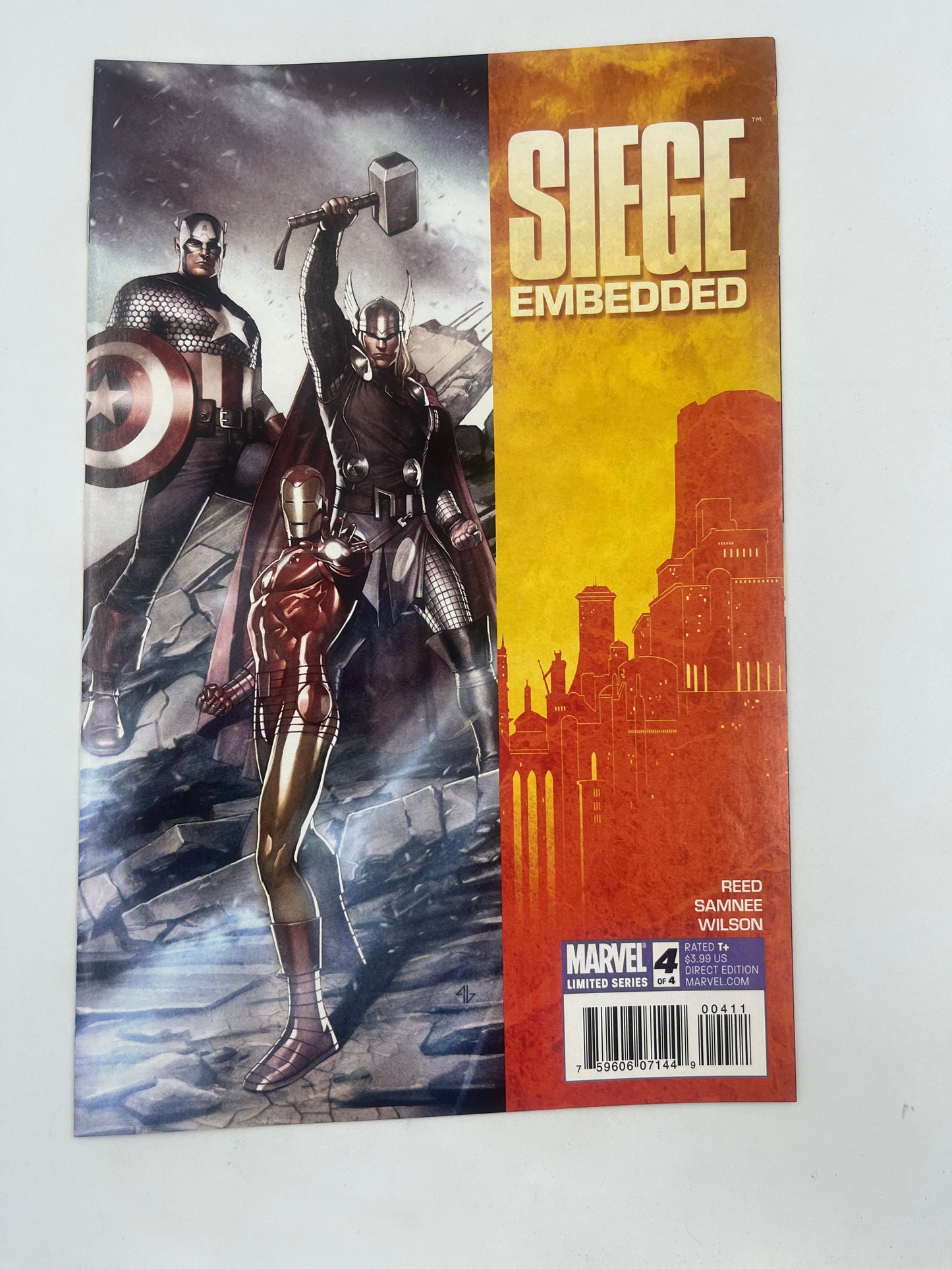 Siege Embedded #1-4 complete set