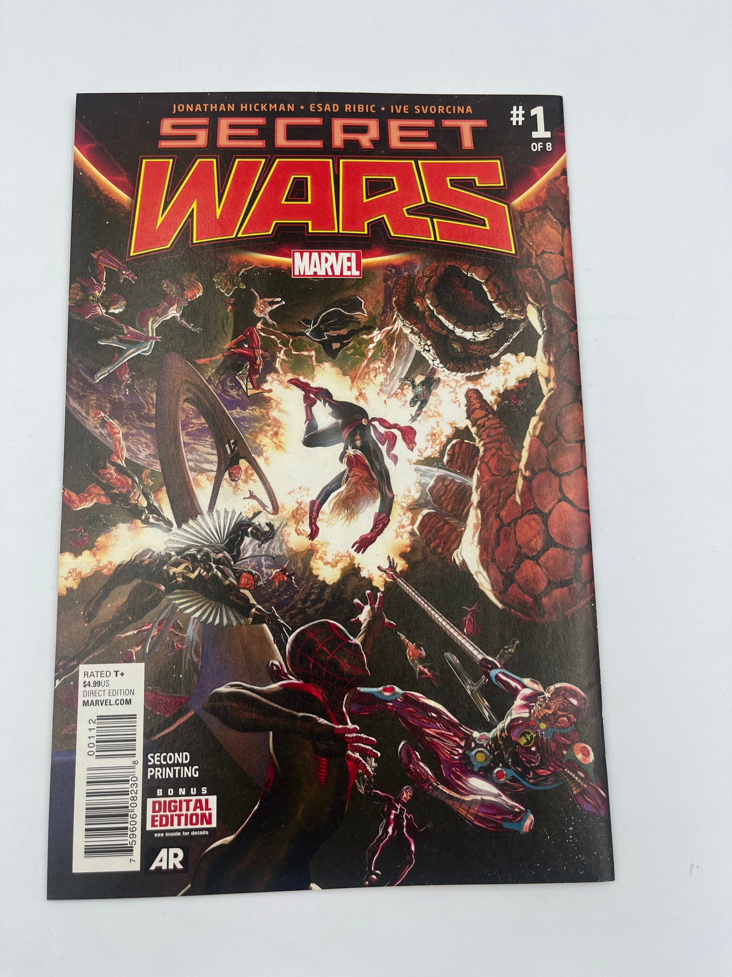 Secret wars #1 2nd print