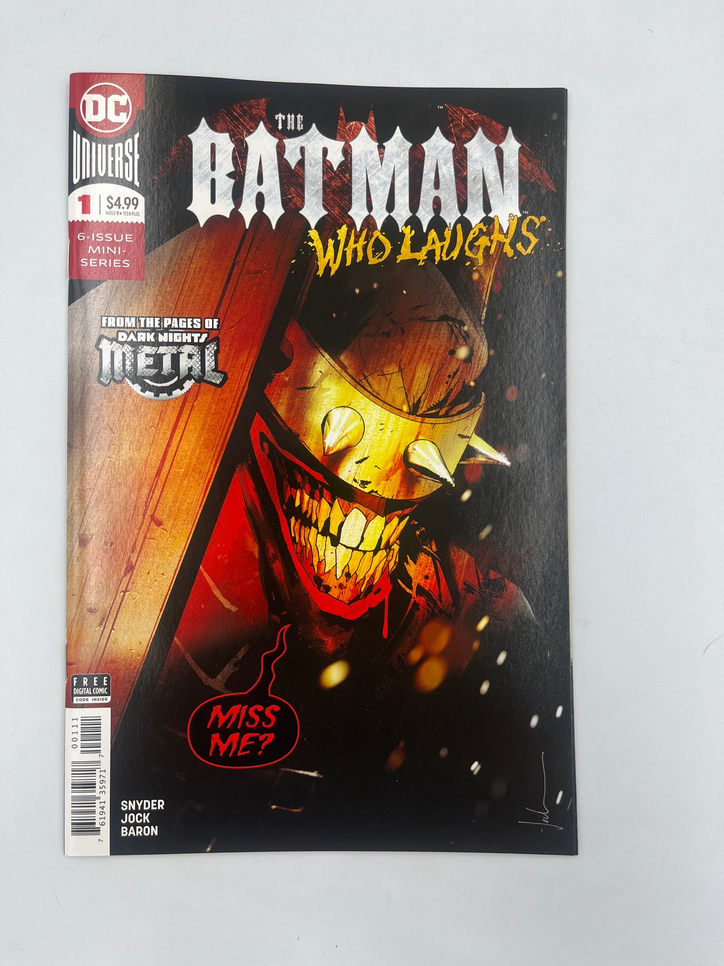 Batman who laughs #1-7 complete set