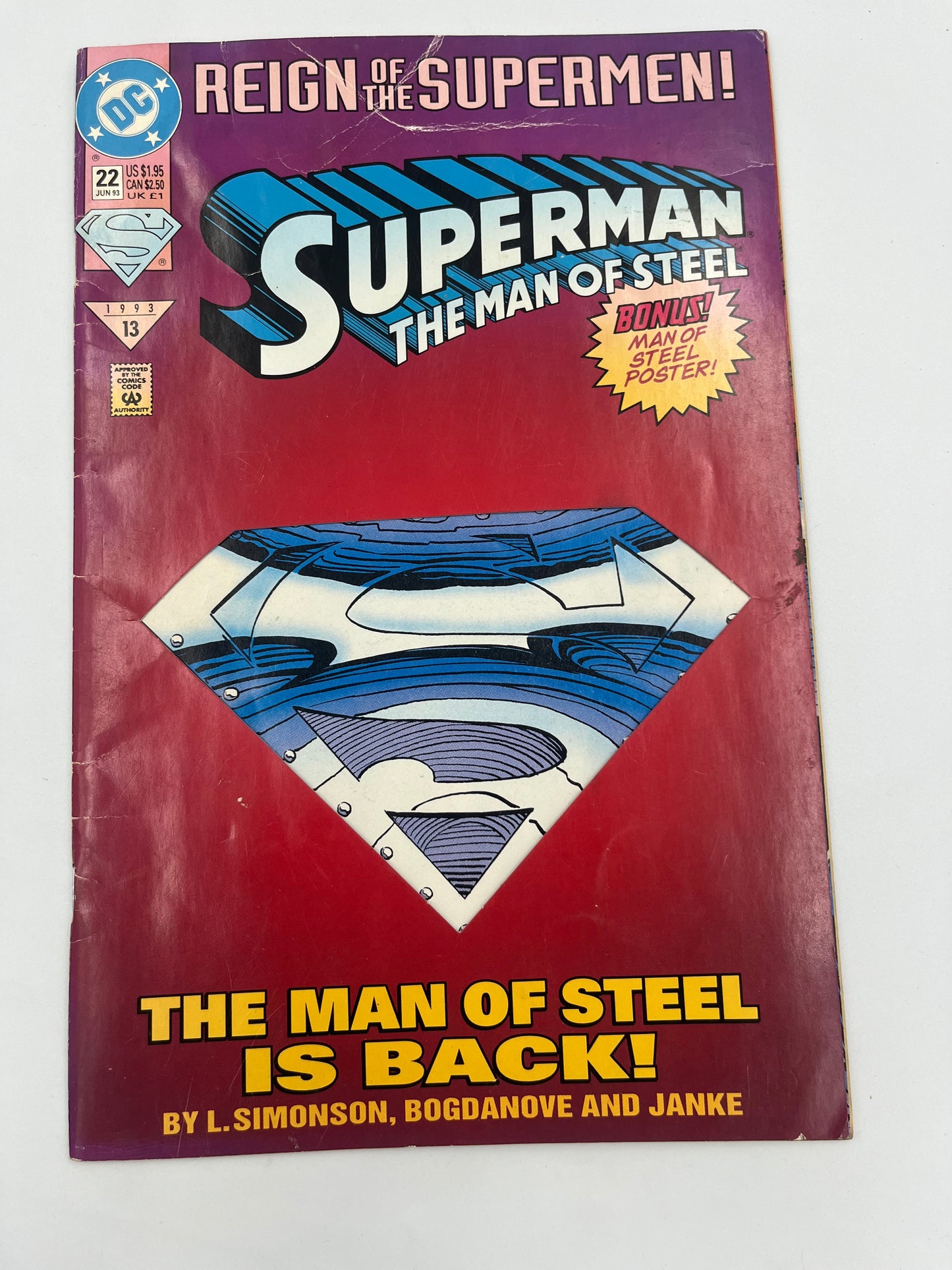 Superman man of steel #22