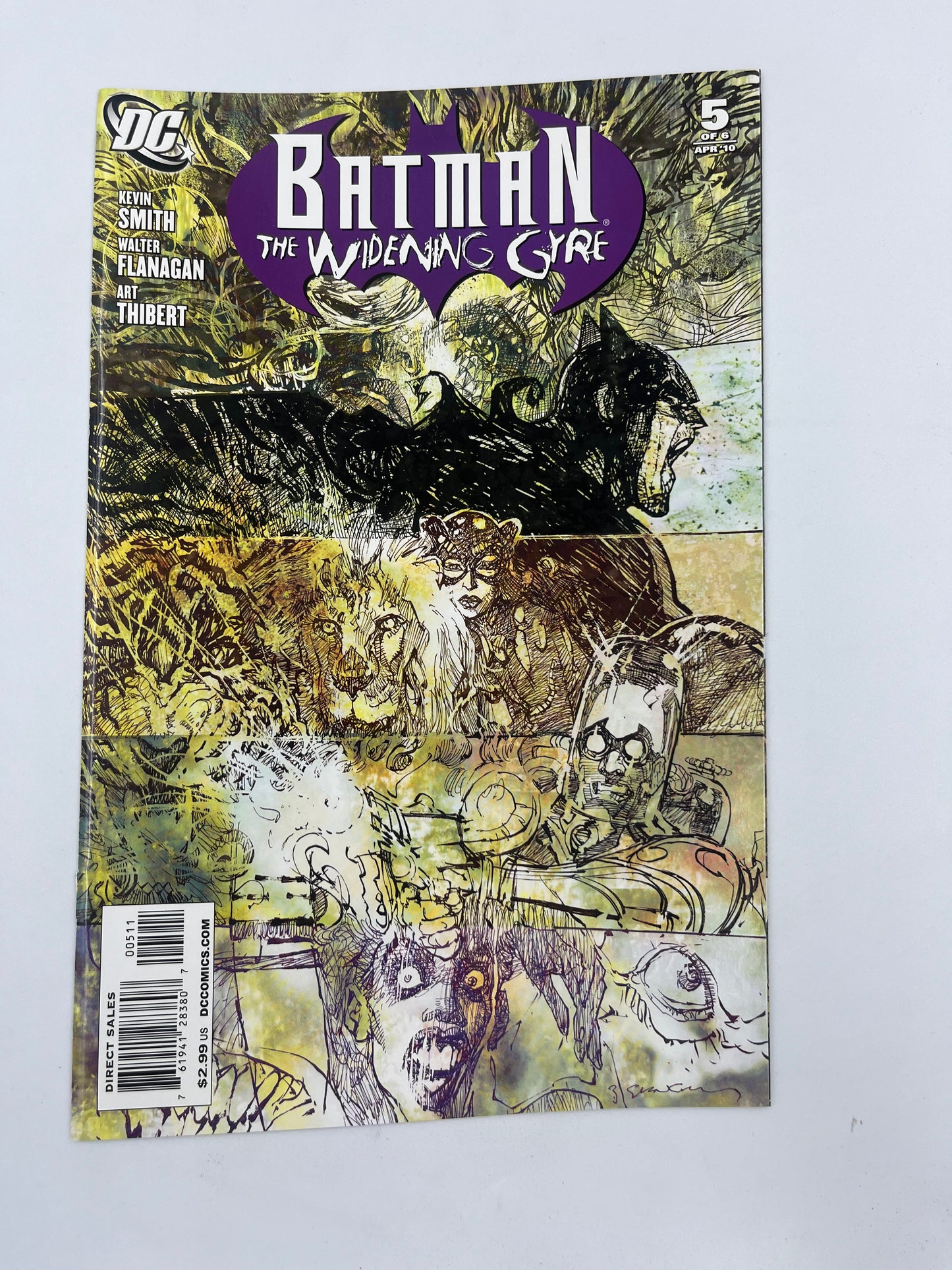 Batman The Widening Gyre #1-6 with #1 varaint