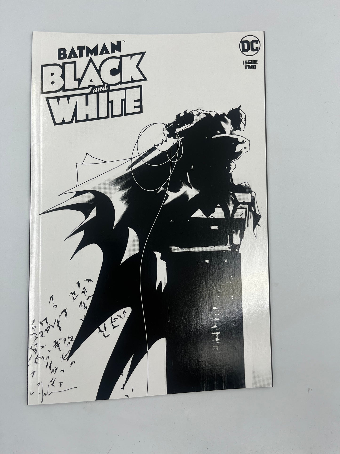 Batman white and black #2