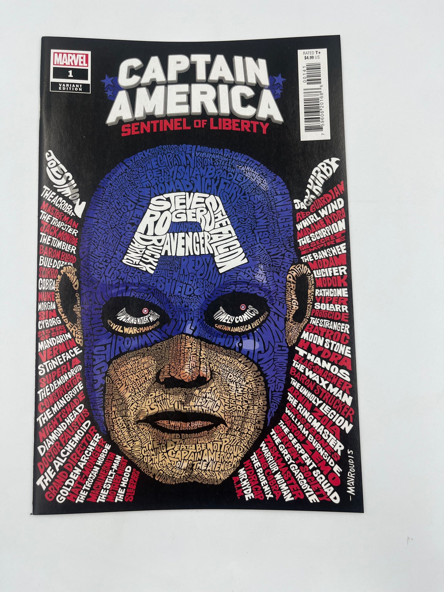 Captain America Sentinal of Liberty #1