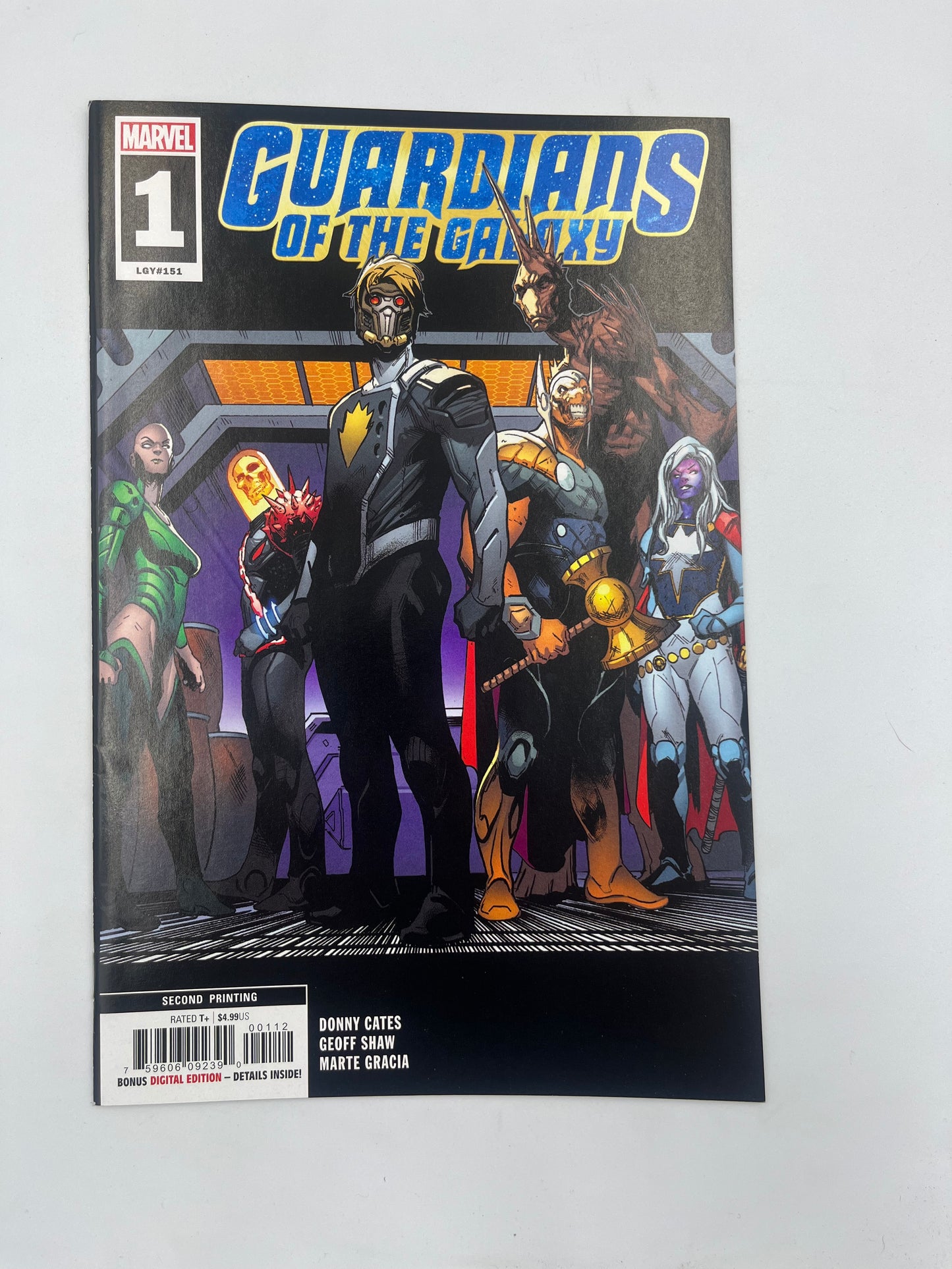 Guardians of the galaxy #1 2nd print
