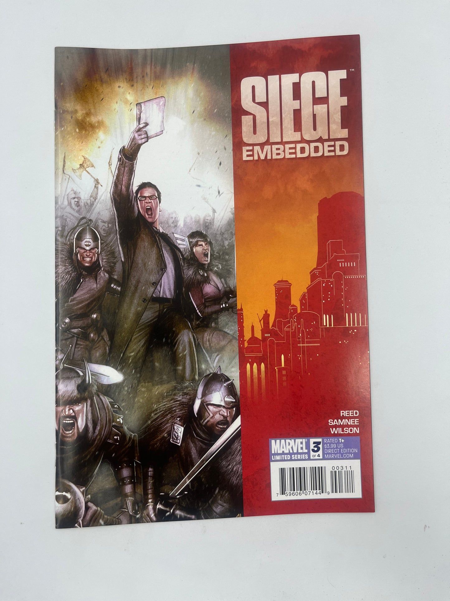 Siege Embedded #1-4 complete set