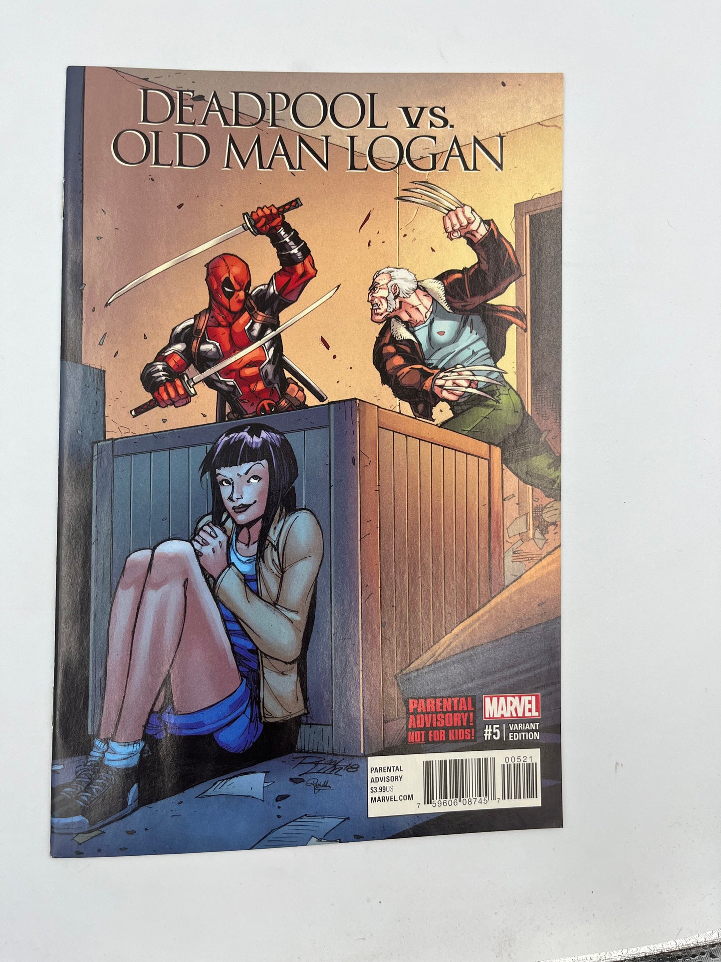 Deadpool vs old man logan #5