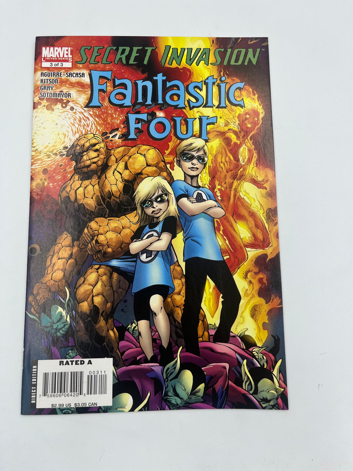 Secret invasion Fantastic four #3