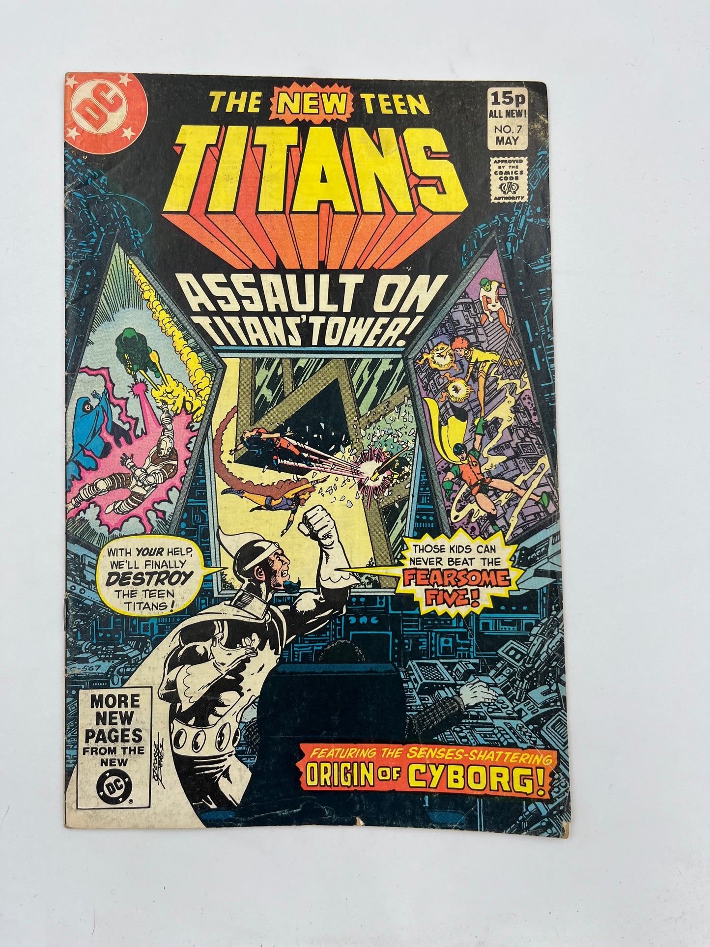 New teen titans #7