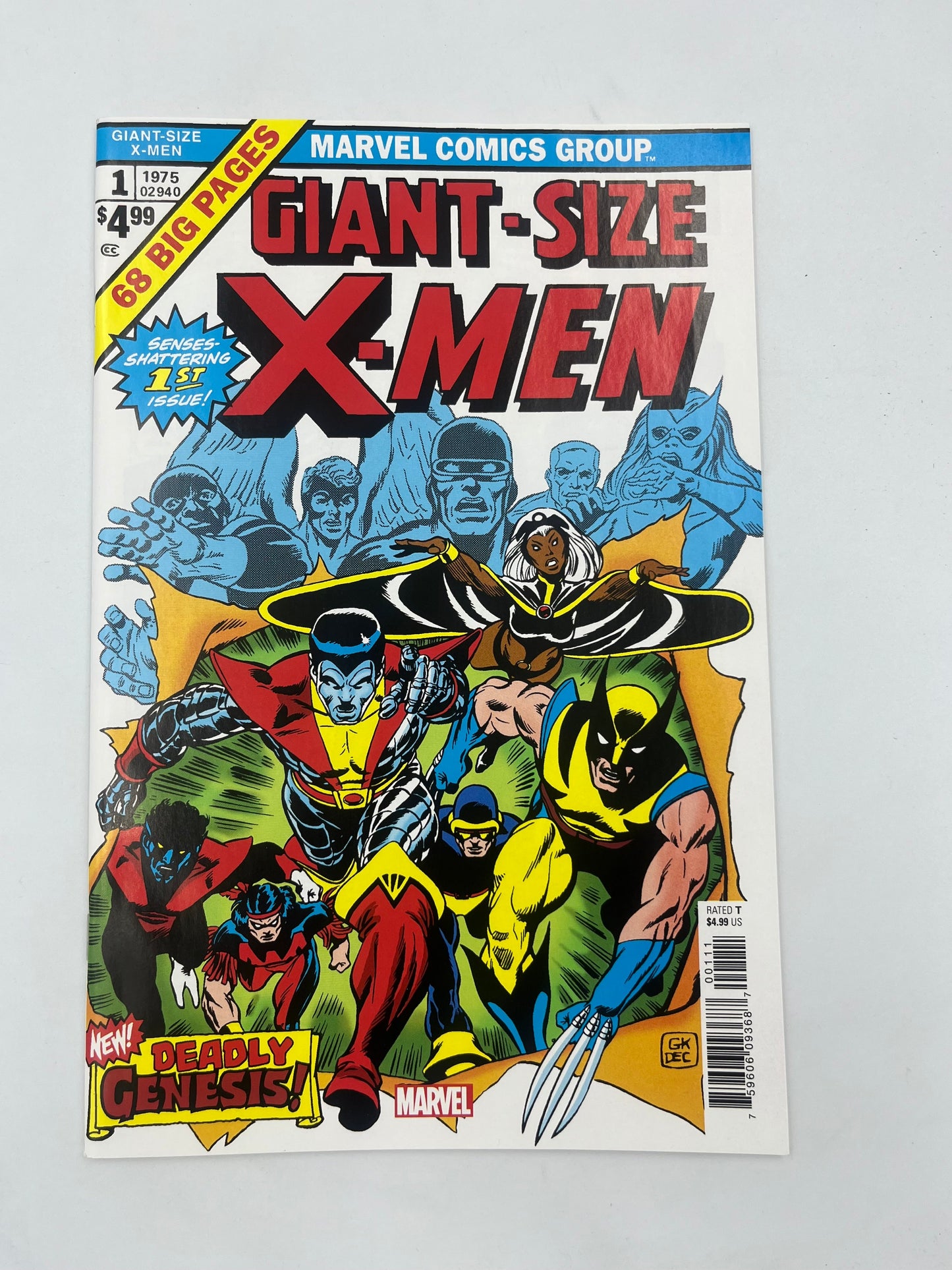 Giant size X-Men #1 Facsimile