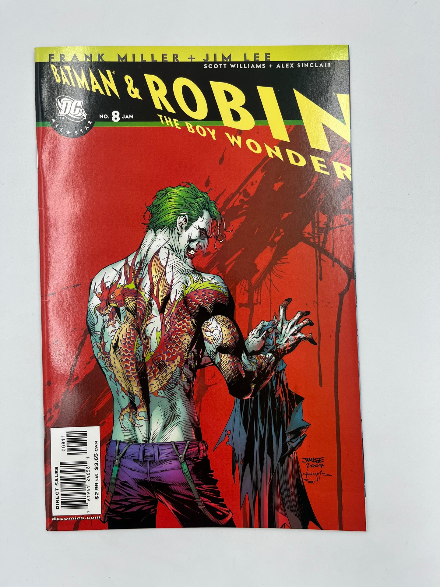 All star batman and Robin the boy wonder #8