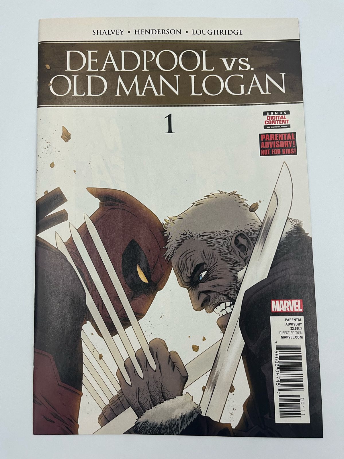 Deadpool vs old man logan #1