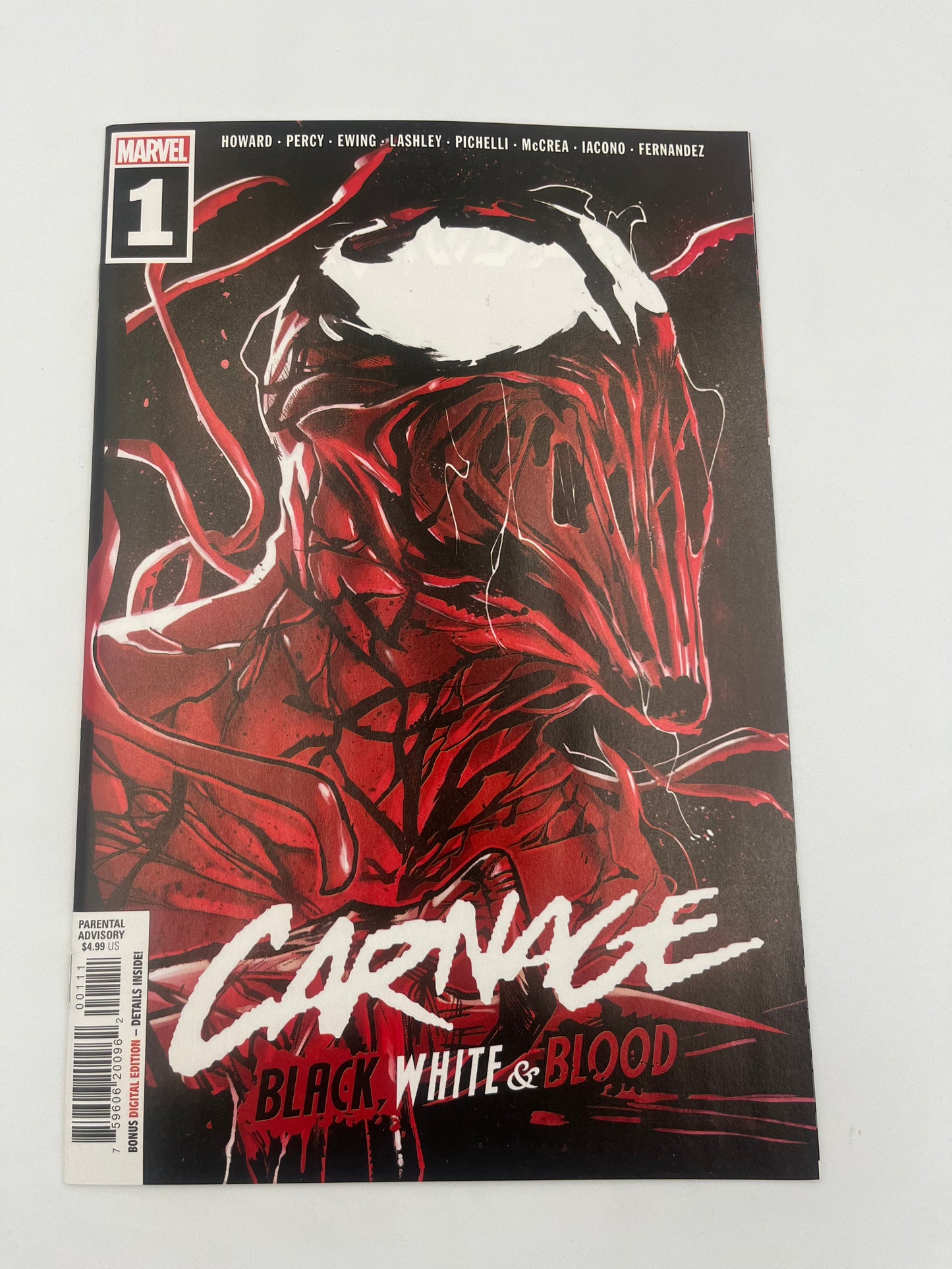 Carnage Black White and Blood #1