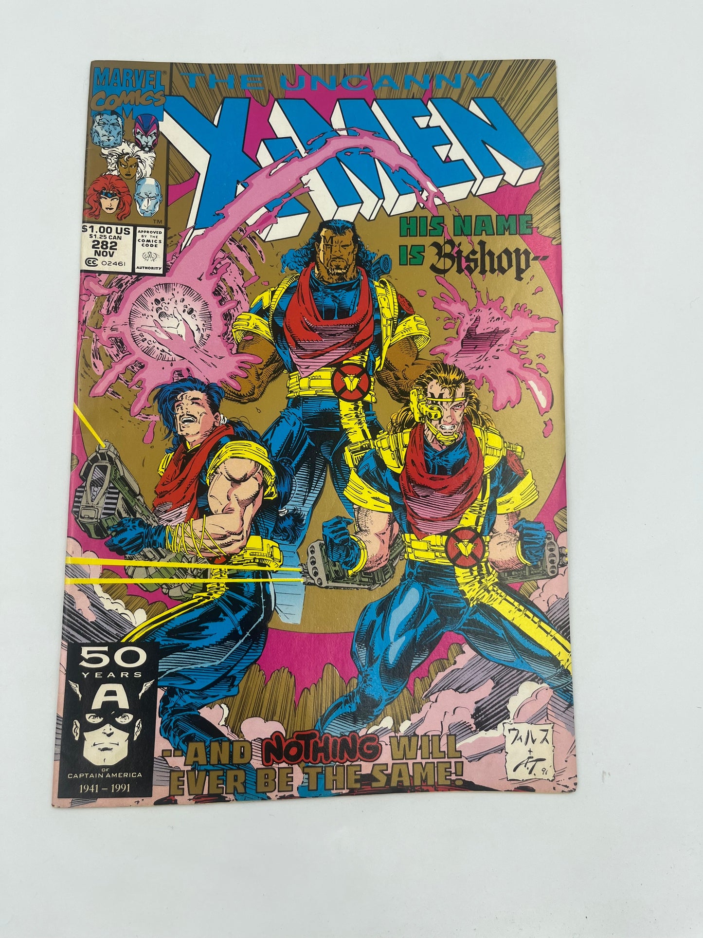 Uncanny X-Men #282 2nd print