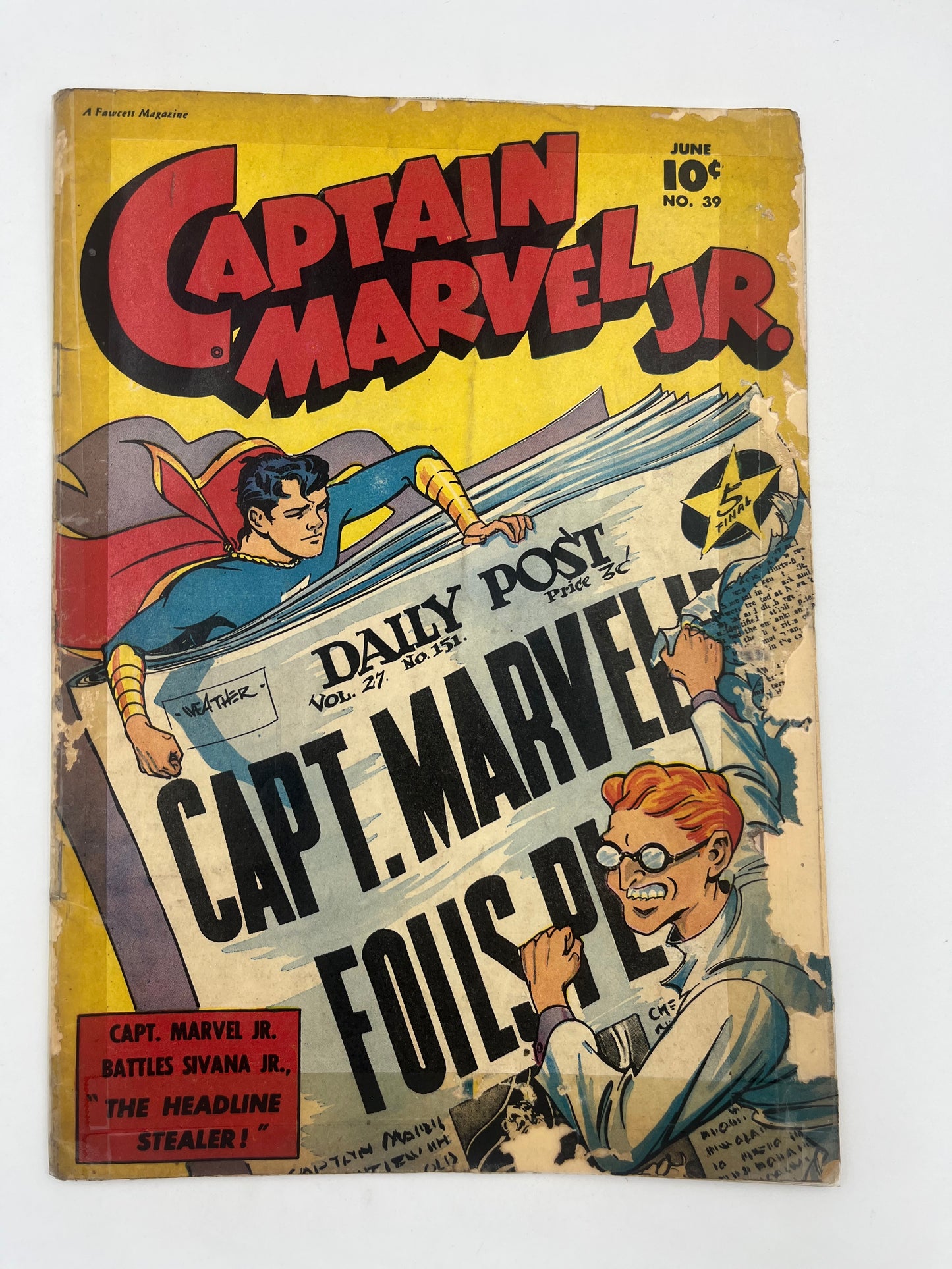 Captain Marvel Jr #39