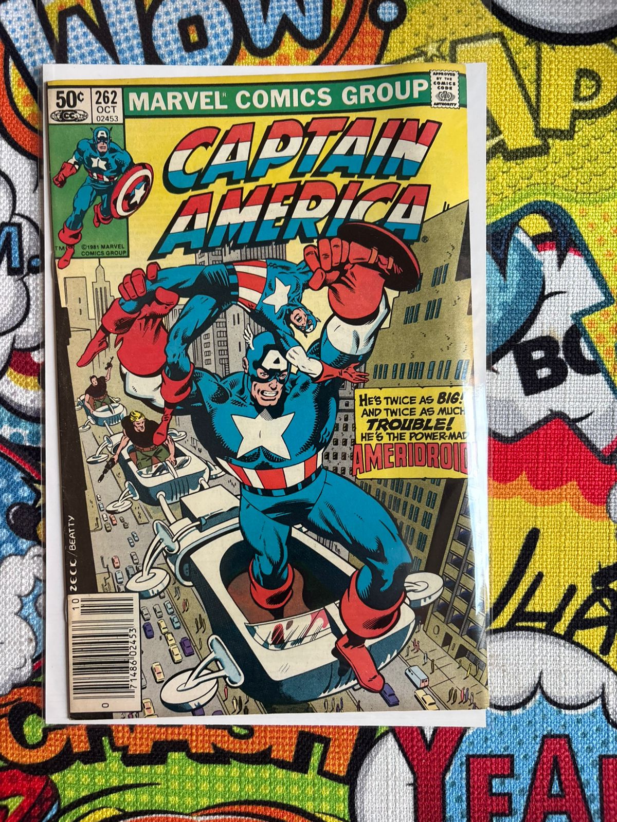Captain america #262
