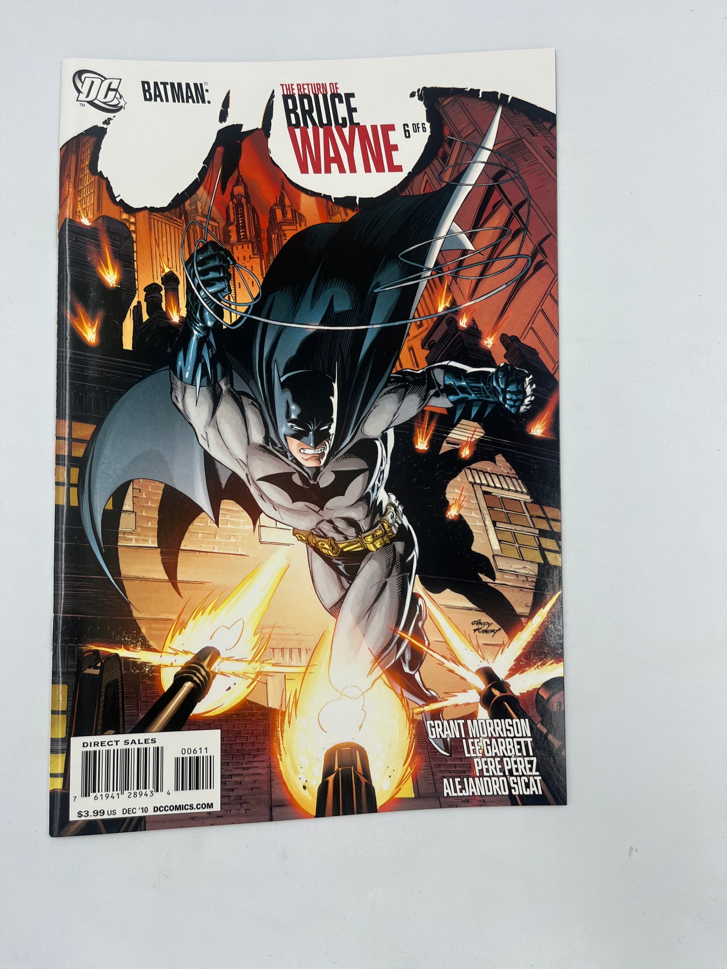 Batman The Return of bruce wayne #1-6 complete set