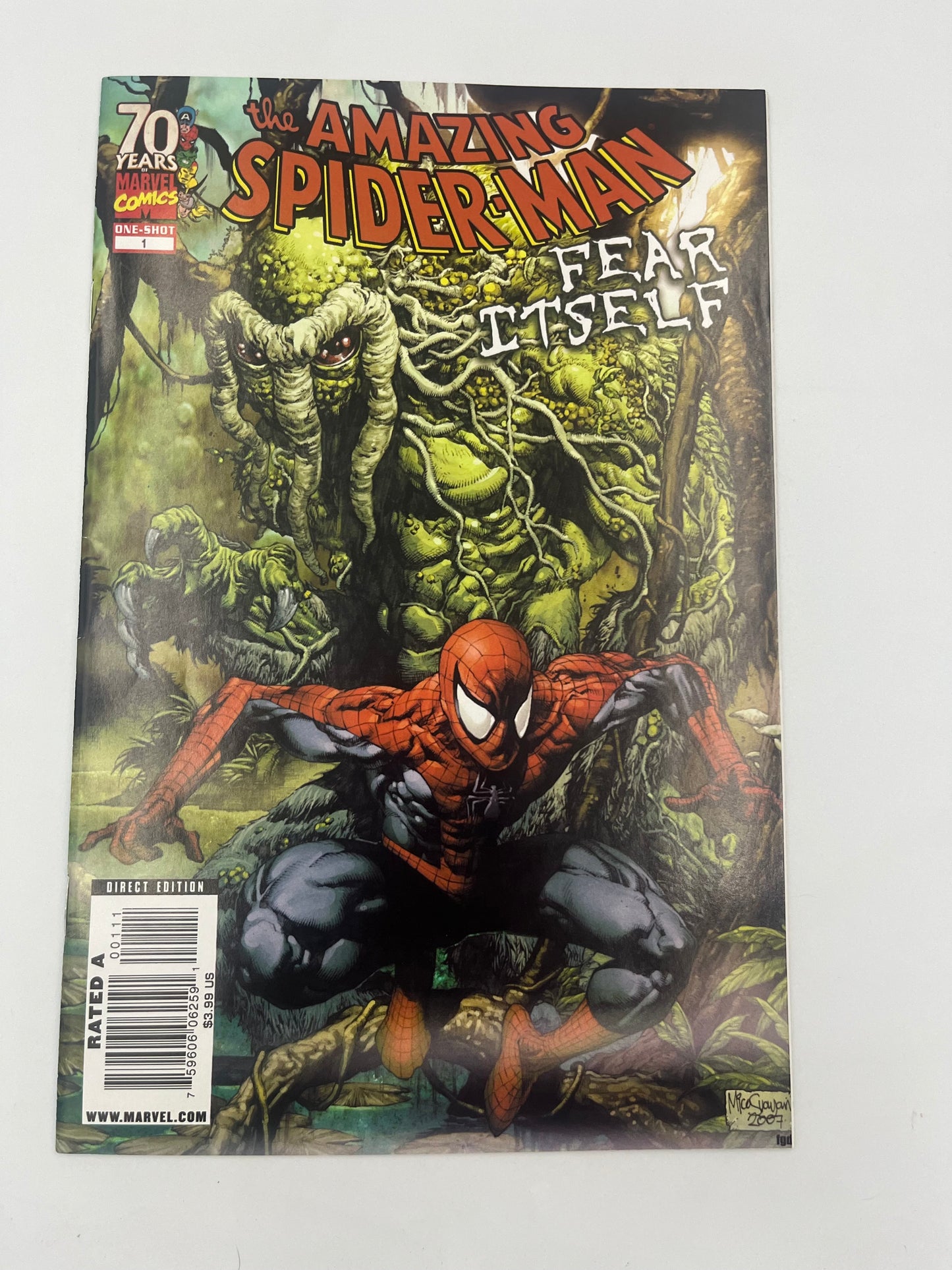 The Amazing Spider-man fear itself #1