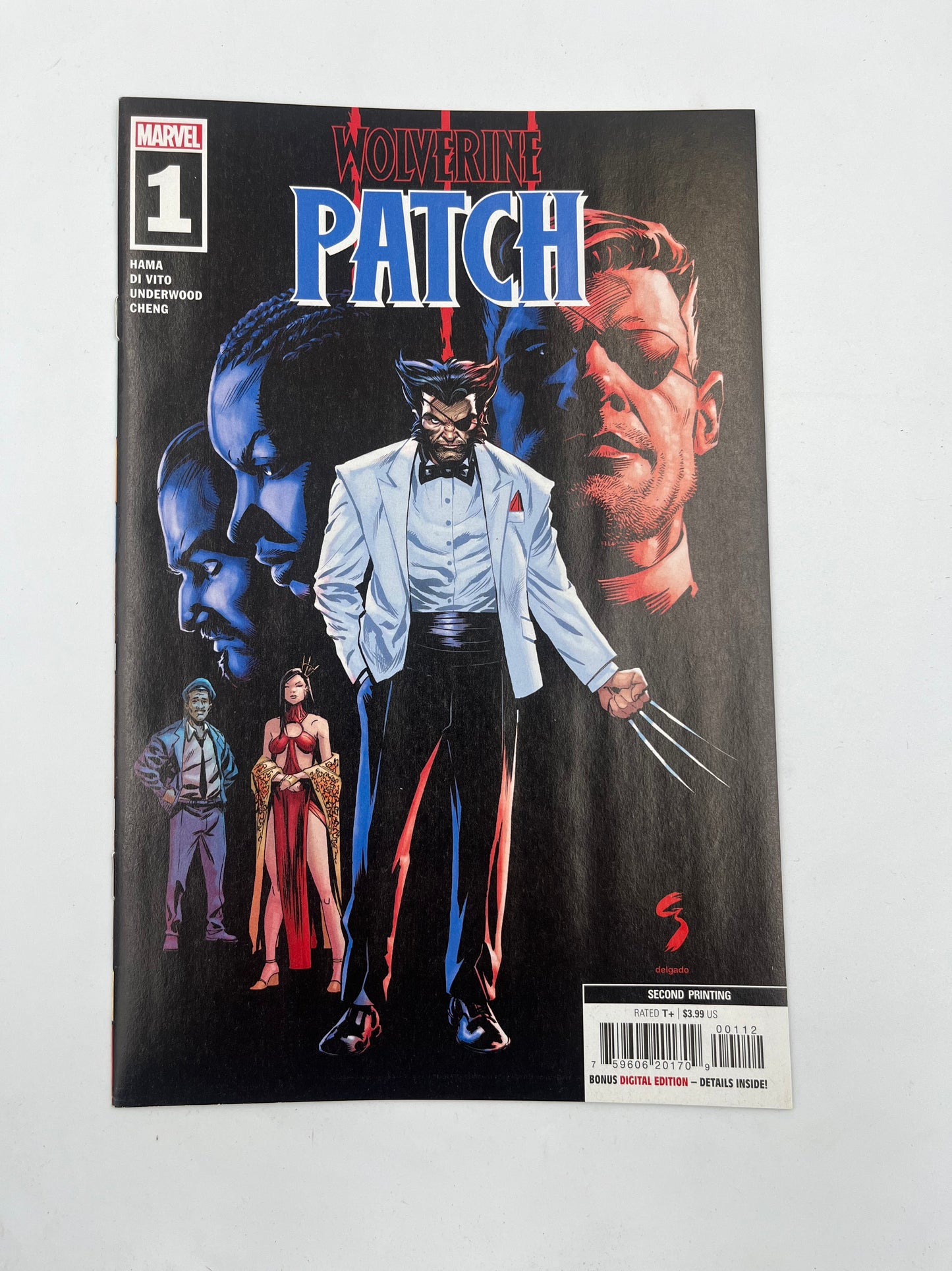 Wolverine patch #1 2nd print
