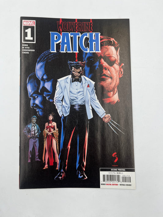 Wolverine patch #1 2nd print