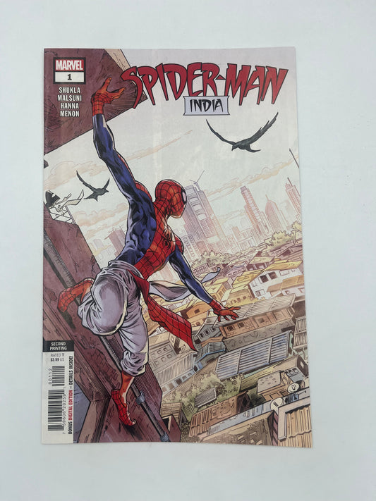 Spider-man india #1 2nd print