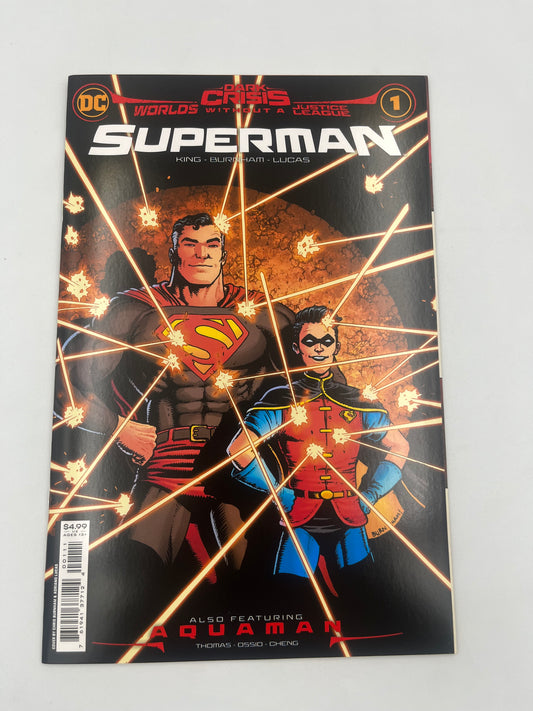 Dark Crisis worlds without a Justice league Superman #1
