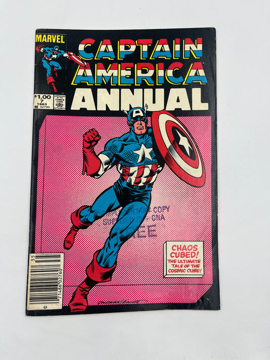 Captain America annual #7