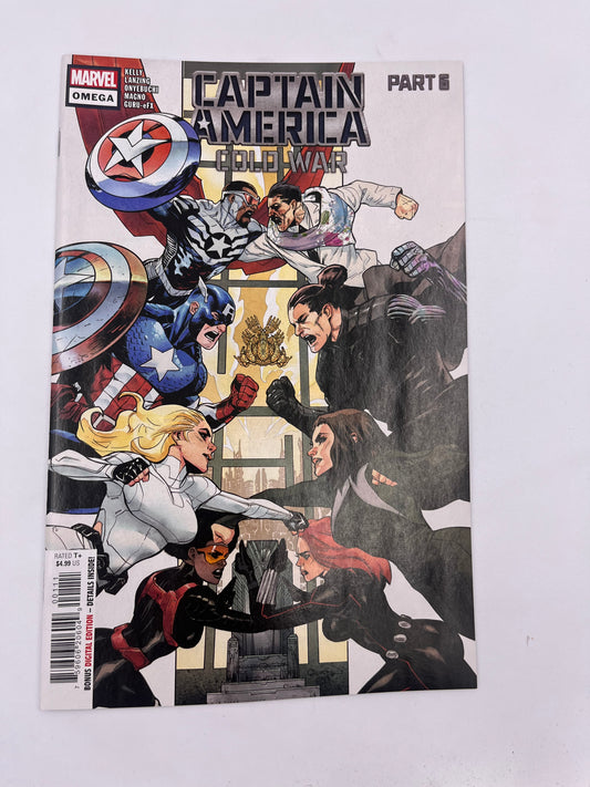 Captain America omega Cold war #1