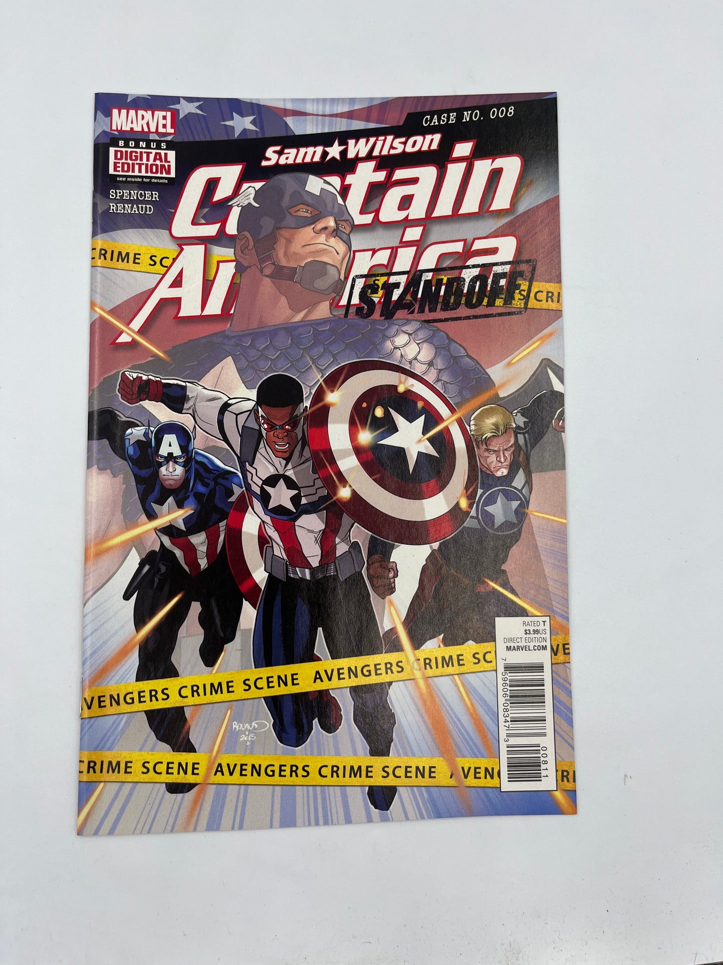 Sam wilson Captain America #8