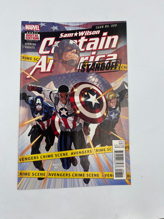 Sam wilson Captain America #8