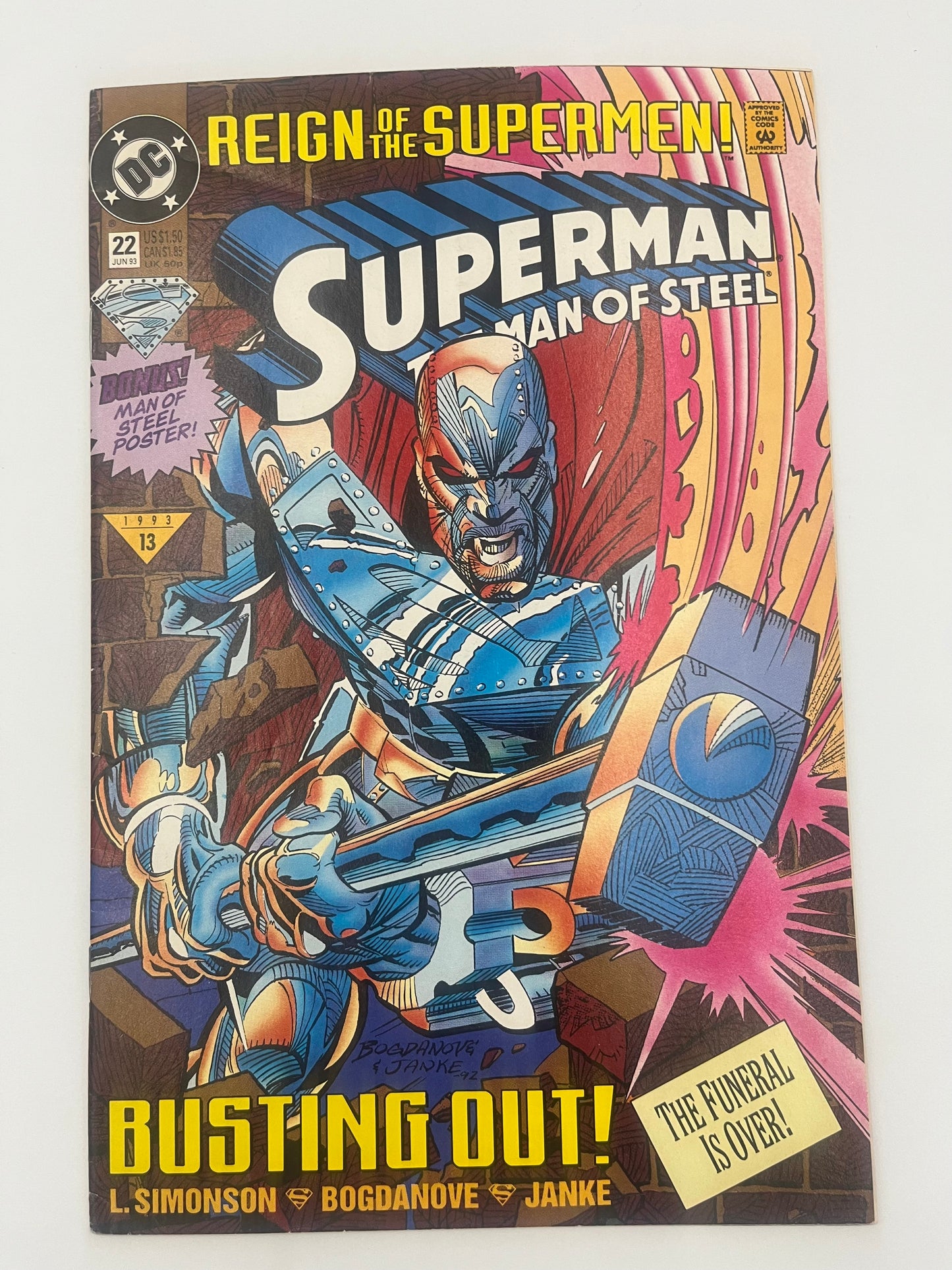 Superman Man of Steel #22