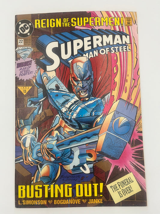 Superman Man of Steel #22